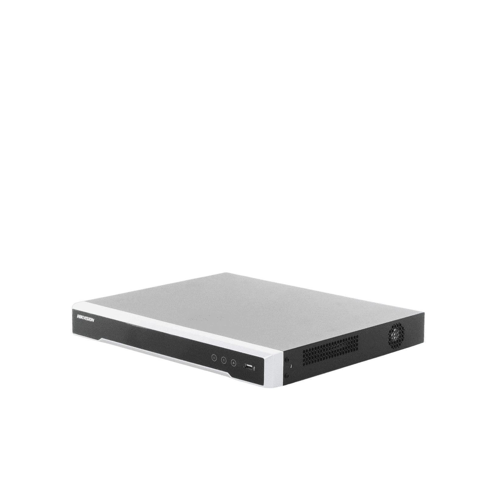 NVR 8 Megapixel (4K) (Compatible con Cámaras ACUSENSE) / 16 canales IP / 16 Puertos PoE+ / 2 Bahías de Disco Duro / Salida de Vídeo en 4K / 300 Metros PoE Modo Extendido DS-7616NI-Q2/16P(D) - HIKVISION