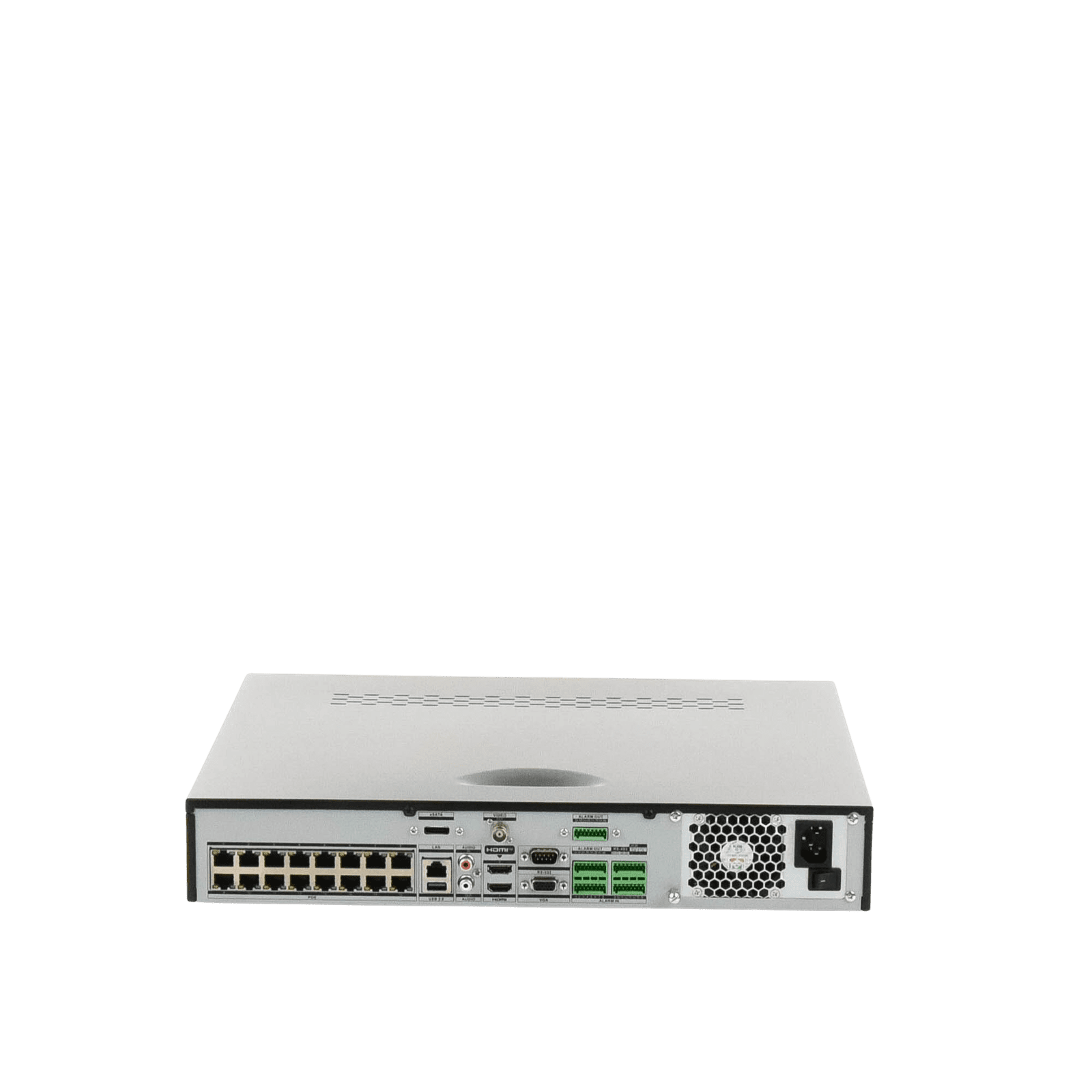 [Doble Poder de Decodificación] NVR 32 Megapixel (8K) / 32 Canales IP / 16 Puertos PoE+ / AcuSense / ANPR / Conteo de Personas / Heat Map / 4 Bahías de Disco Duro  / HDMI en 8K / Soporta POS / Alarmas I/O / 2 Salidas HDMI / Smart Search DS-7732NI-M4/16P - HIKVISION