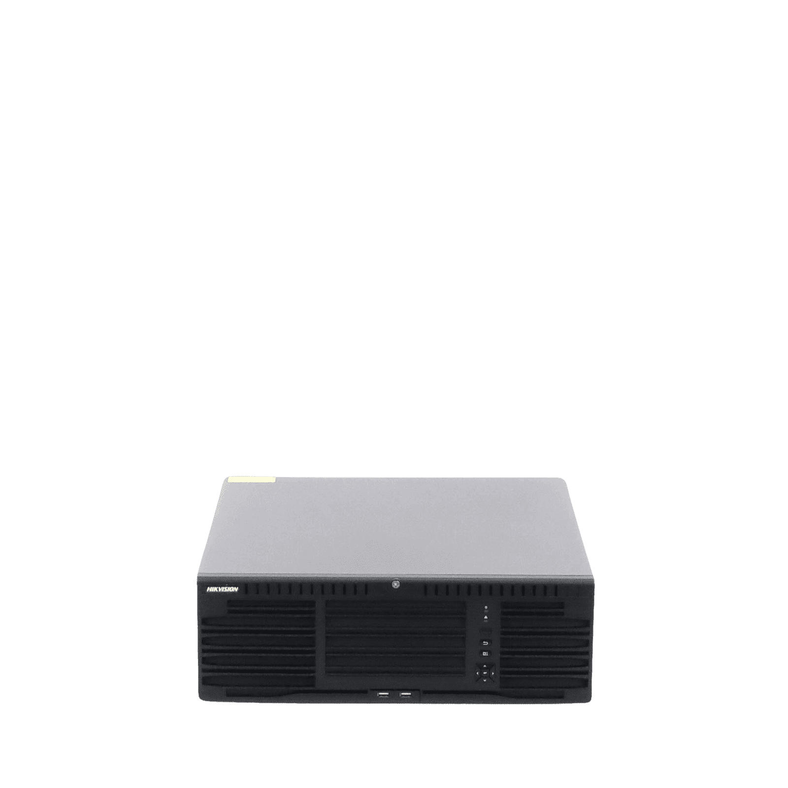 [Doble Poder de Decodificación] NVR 32 Megapixel (8K) / 128 Canales IP / AcuSense / ANPR / Conteo de Personas / 16 Bahías de Disco Duro / 2 Tarjetas de Red / Soporta RAID con Hot Swap / 2 HDMI en 8K / POS / Alarmas I/O  / Smart Search DS-96128NI-M16/R - HIKVISION
