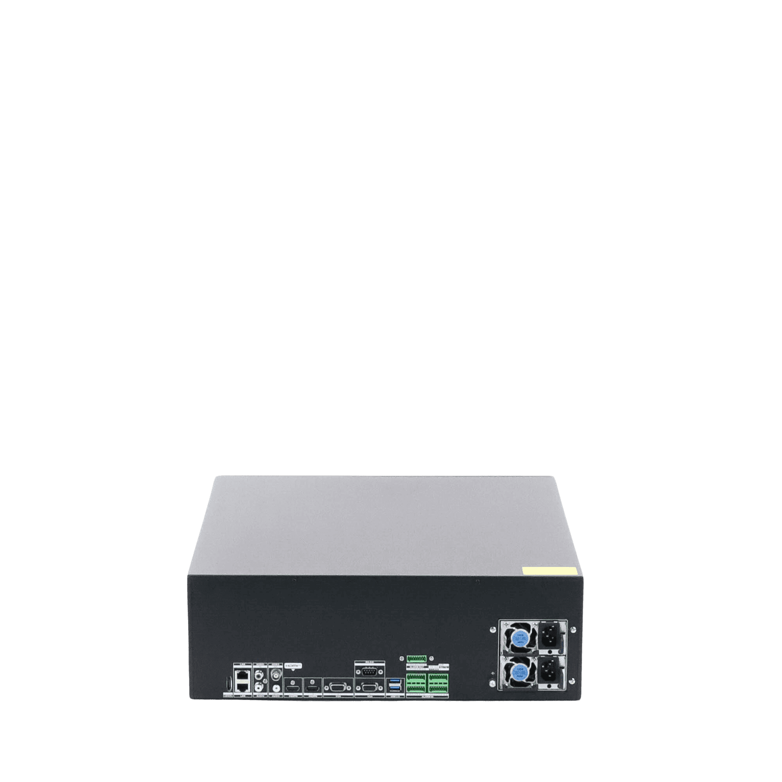 [Doble Poder de Decodificación] NVR 32 Megapixel (8K) / 128 Canales IP / AcuSense / ANPR / Conteo de Personas / 16 Bahías de Disco Duro / 2 Tarjetas de Red / Soporta RAID con Hot Swap / 2 HDMI en 8K / POS / Alarmas I/O  / Smart Search DS-96128NI-M16/R - HIKVISION