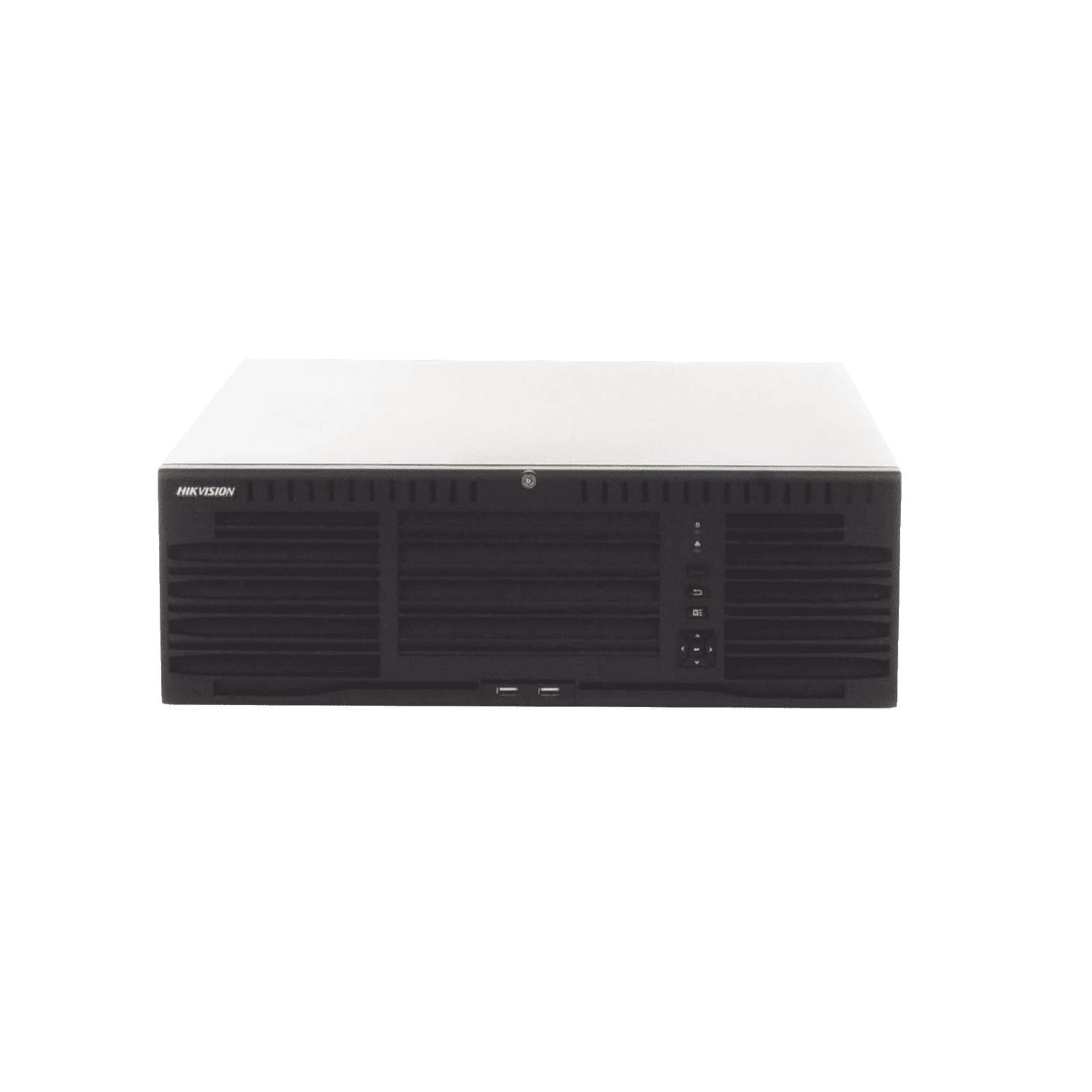 [Doble Poder de Decodificación] NVR 32 Megapixel (8K) / 64 Canales IP / AcuSense / ANPR / Conteo de Personas / Heat Map / 16 Bahías de Disco Duro /  Soporta RAID con Hot Swap / 2 HDMI en 8K / Soporta POS / Alarmas I/O  / Smart Search DS-9664NI-M16 - HIKVISION