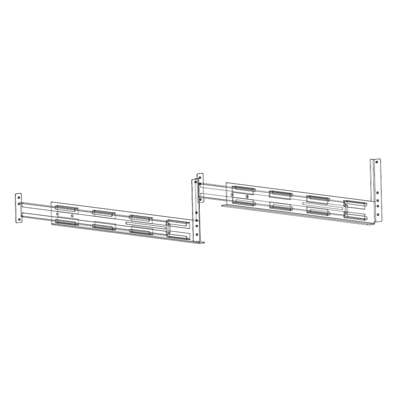Soporte en Rack para NVR`s DS-96000NI-I / DS-96000NI-M DS-ADAPTER-RACK - HIKVISION