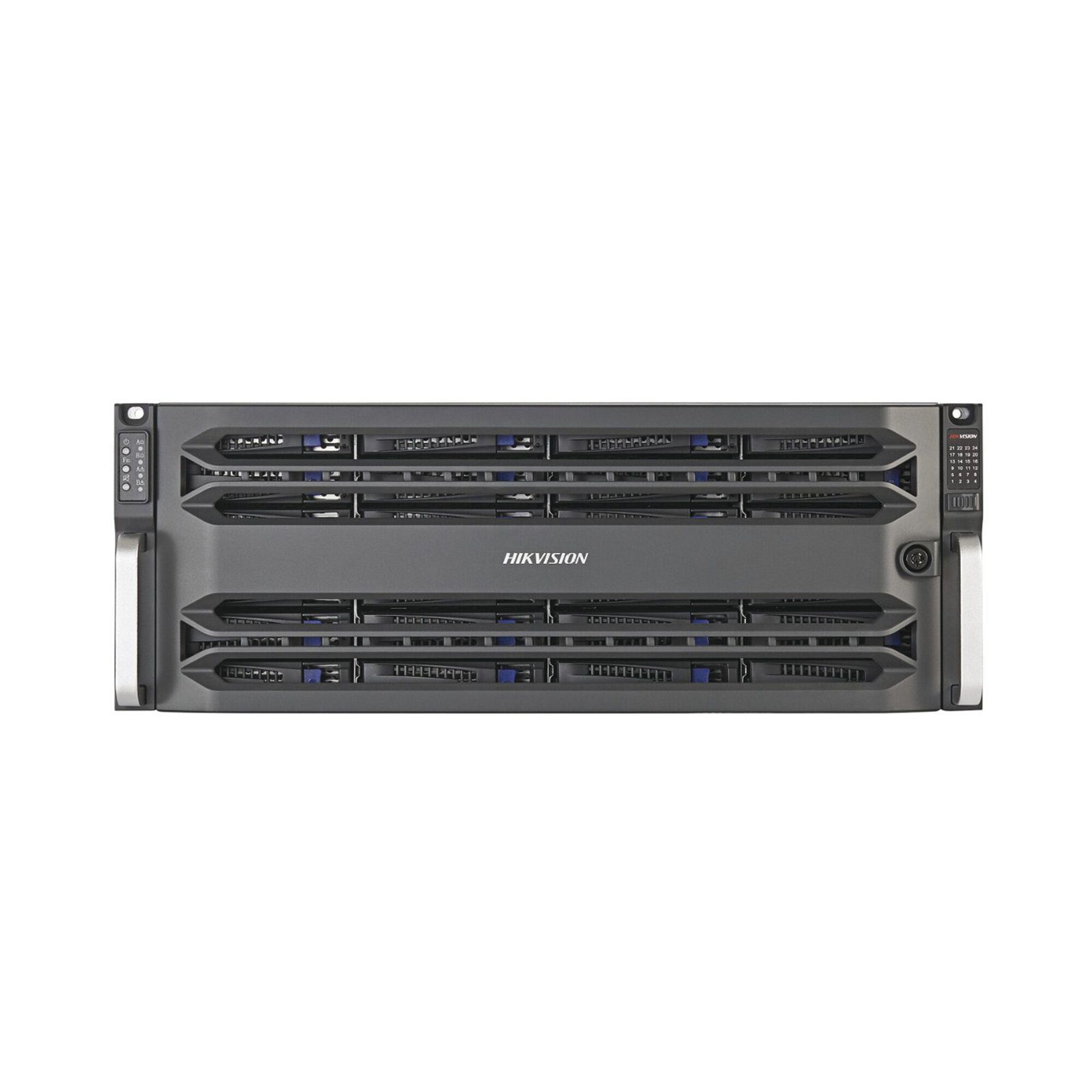 Servidor de Almacenamiento en Red / Soporta 24 Discos Duros (Incluye 10 Discos de 25 TB) / Soporta Hasta 256 Canales / Controlador Simple DS-AT1000S/250/25T - HIKVISION