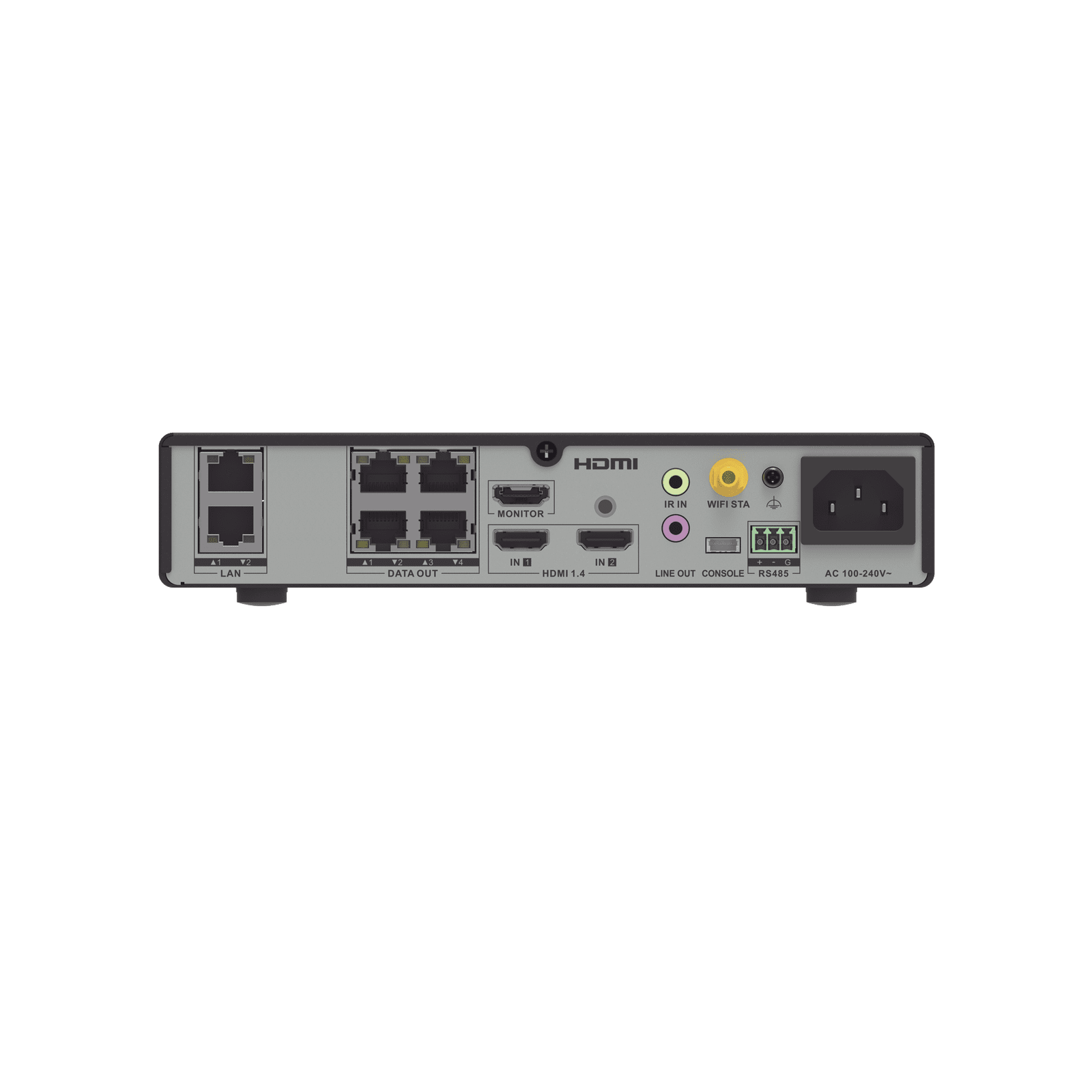 Controlador LED para Videowall / Configuración WEB / Android Interconstruido / 4 Puertos de Video / Compatible con Paneles LED Hikvision DS-DT60P-02HI04NO - HIKVISION