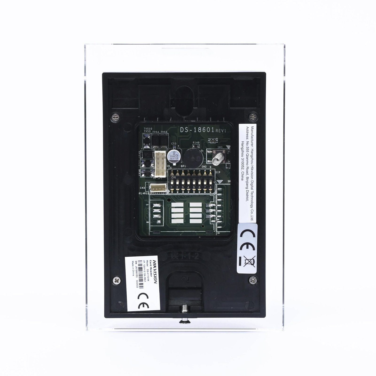 Lector de Tarjetas MIFARE y Contraseñas / Conexión Wiegand y RS-485 / Estético y Fácil de Utilizar / Indicador LED DS-K1101MK - HIKVISION