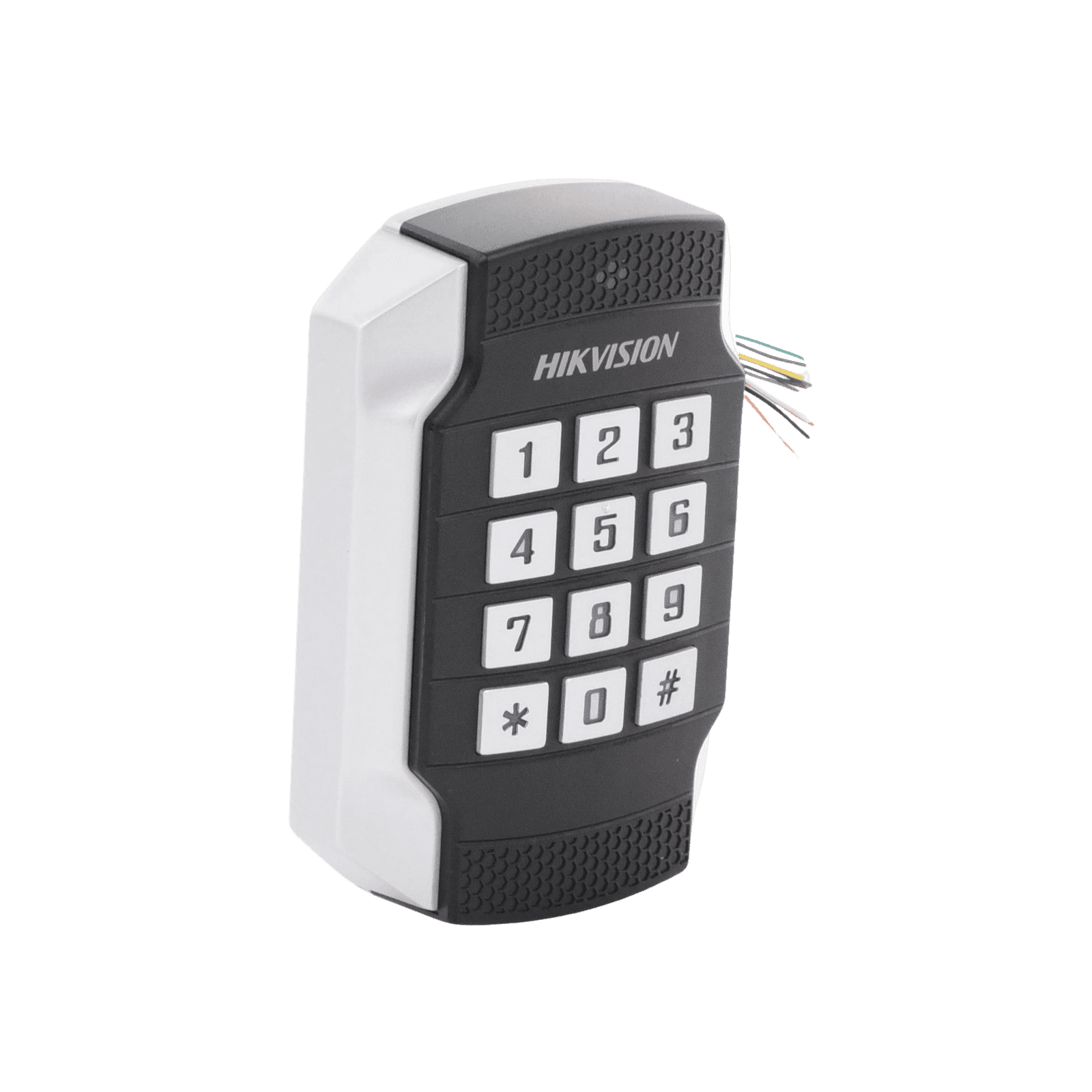 Lector de Tarjetas MIFARE y Contraseñas / Wiegand W26 – W34 y RS-485 / IP65 / IK10 / Estetico y Facil de Utilizar / Indicador LED DS-K1104MK - HIKVISION