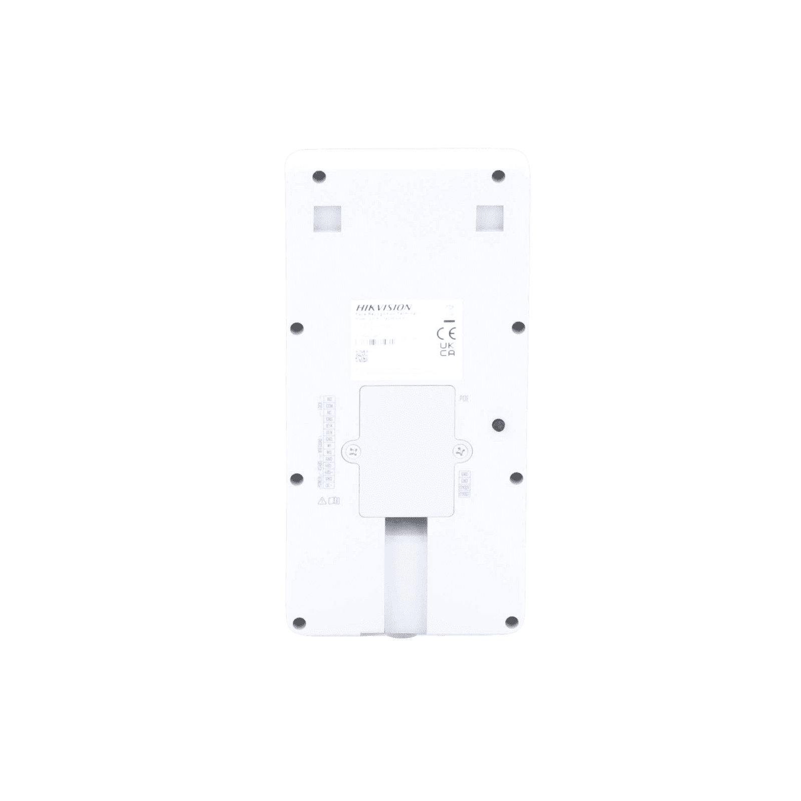 Terminal Min Moe PoE & WiFi de Reconocimiento Facial y Huella con Lector MIFARE / Exterior IP65 / Hasta 1.5 mts en Lectura de Rostro / Soporta P2P / 1,500 Rostros / 3,000 Huellas / Salida 12 Vcd para Chapa / PoE DS-K1T342MFWX-E1 - HIKVISION