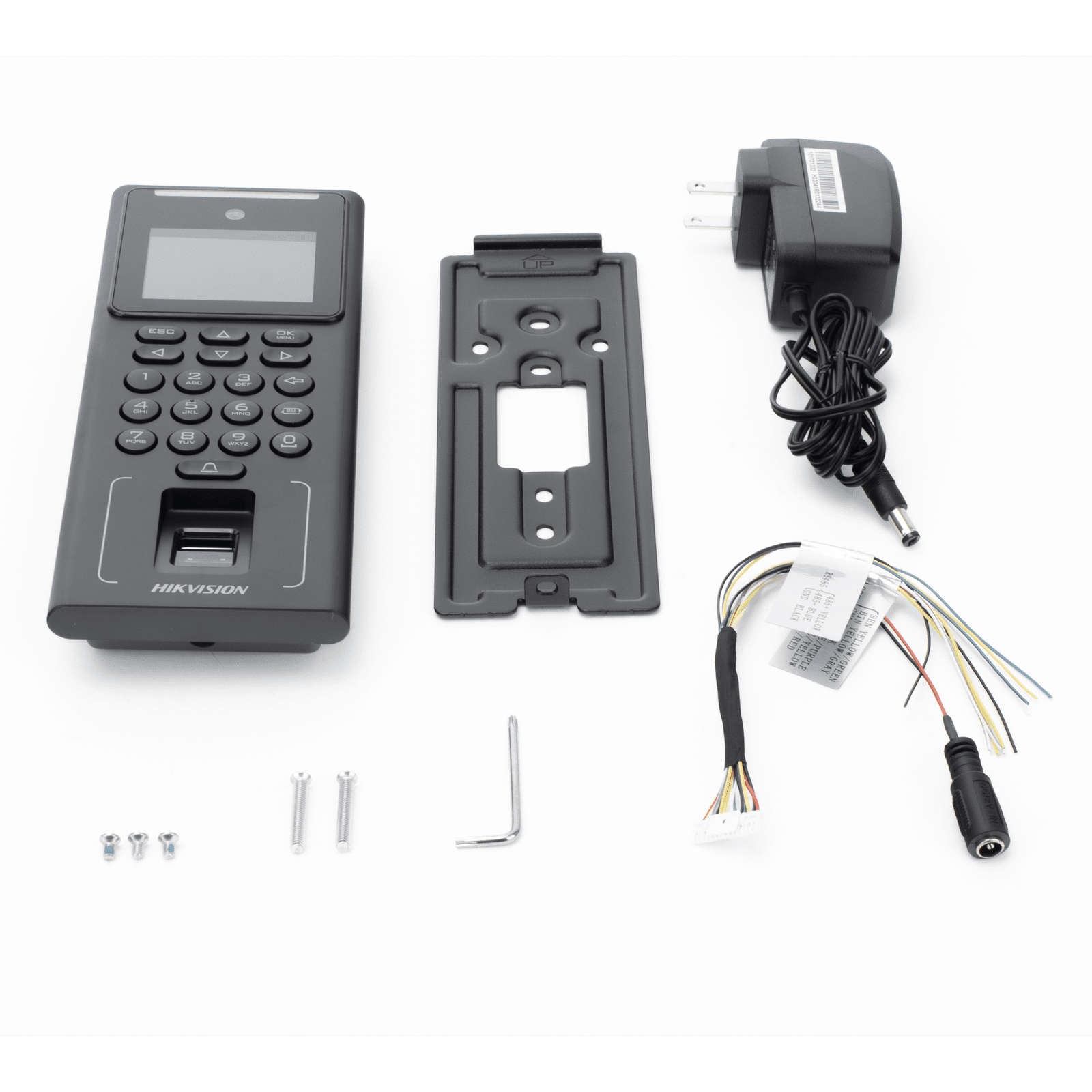 Terminal Min Moe WiFi / Touch de Reconocimiento Facial Ultra Rápido para ASISTENCIA y Control de ACCESO / 1500 Rostros y 3,000 tarjetas / Lee códigos QR / Videoportero / Detección de Cubrebocas DS-K1T343MWX - HIKVISION