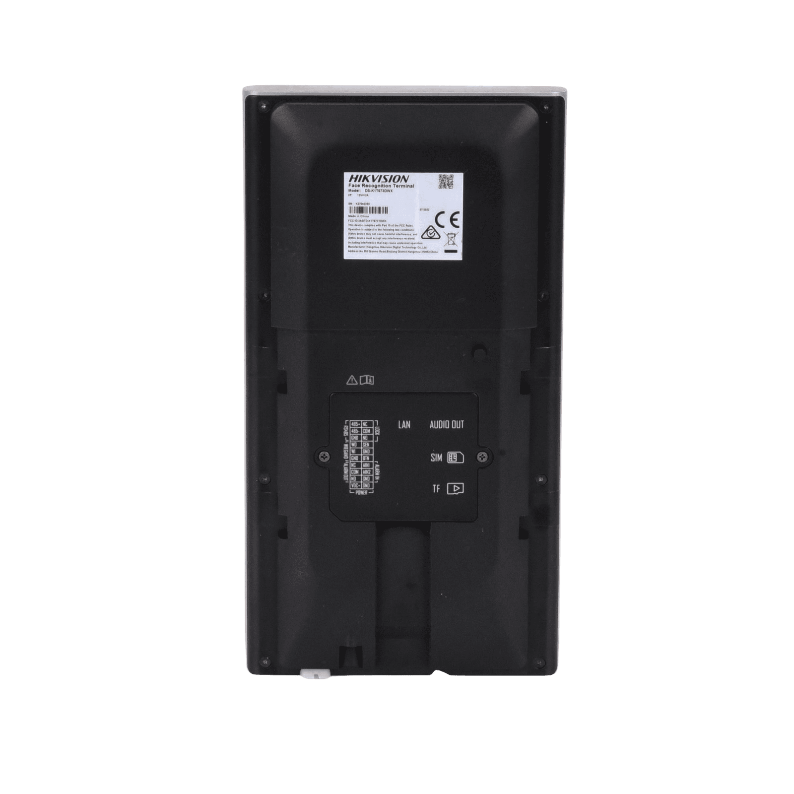 Terminal Facial WiFi con pantalla de 7″ / Exterior IP65 / 10,000 Rostros y 50,000 Tarjetas / 10,000 Huellas (Módulo Opcional) / ISAPI / ISUP 5.0 / Codigos QR y Bluethooth DS-K1T673DWX - HIKVISION