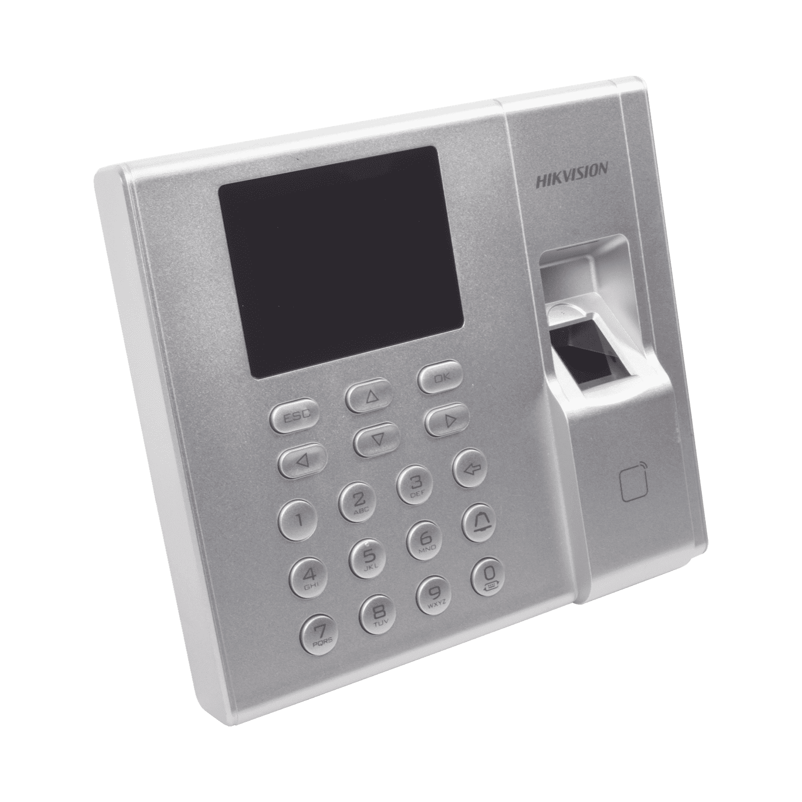 Terminal de Control de Acceso y Asistencia compatible con APP Hik-Connect (P2P) / Lectura de Huella y de Tarjetas EM / Soporta hasta 1000 Huellas / Relevador para Chapa / Software iVMS4200 DS-K1T8003EF - HIKVISION
