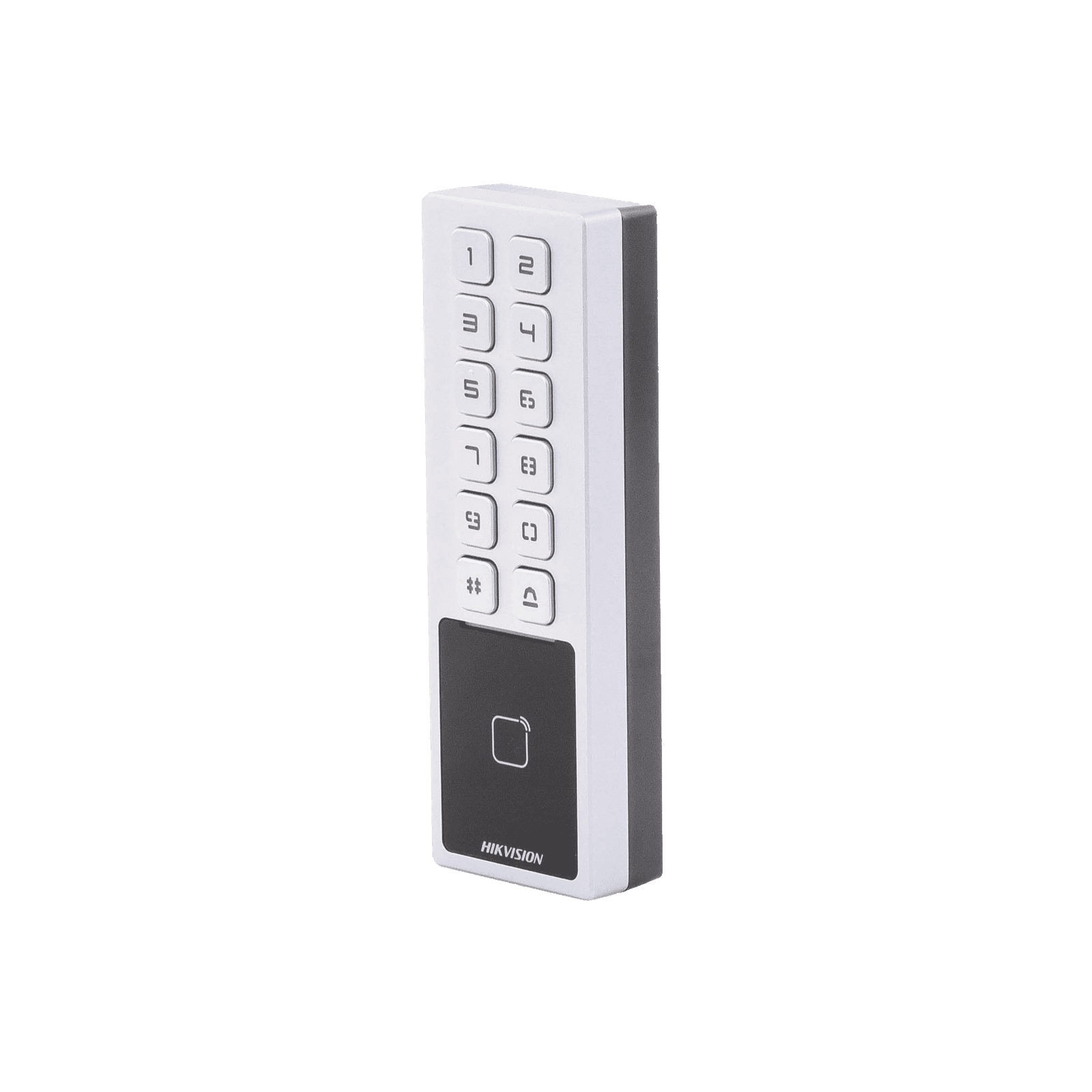 Teclado Exterior Antivandálico IP65 & IK08 / Administrable en la Nube / Alta y Baja de Passwords Remotamente con Horarios / Acceso por PIN o Tarjeta MIFARE DS-K1T805MX - HIKVISION