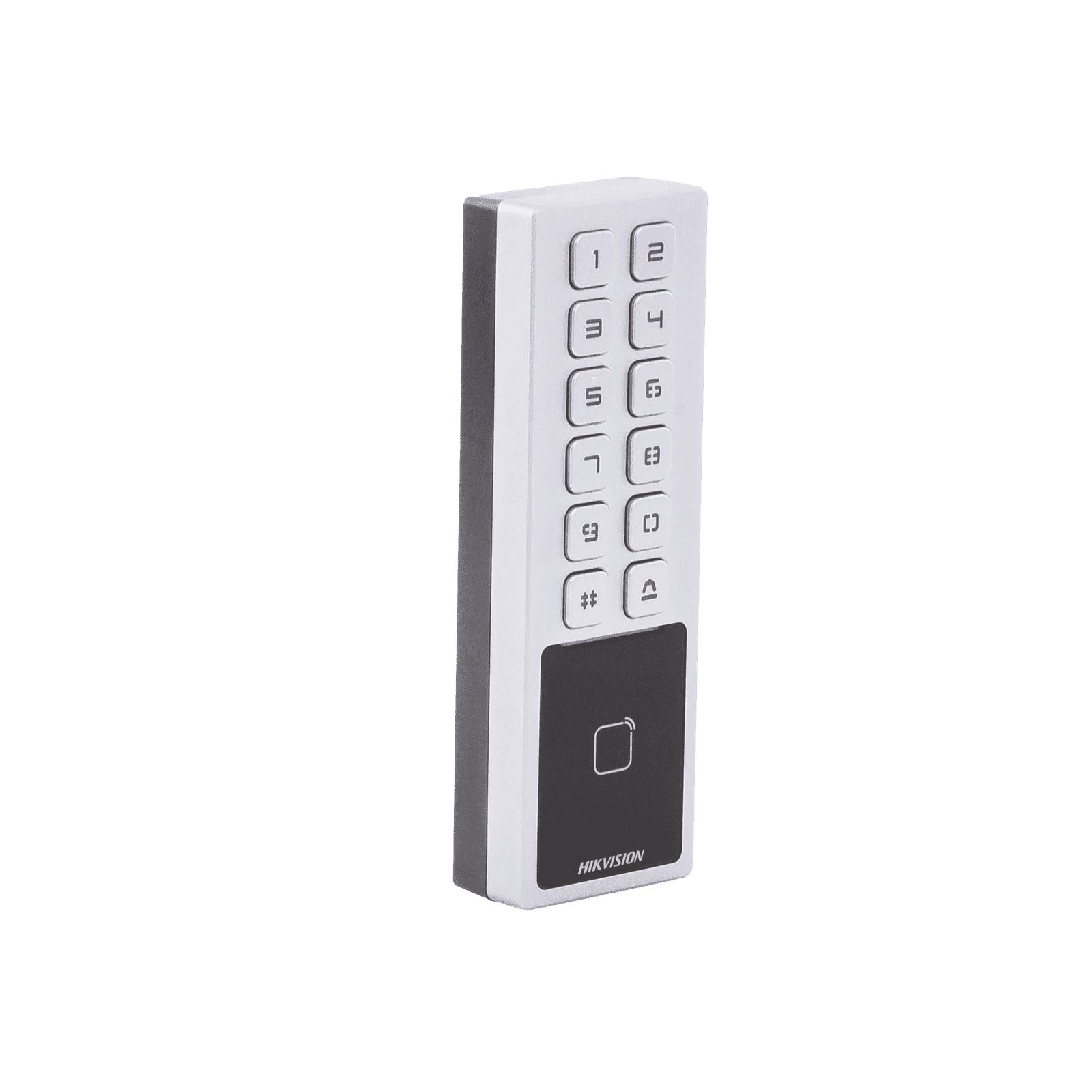 Teclado Exterior Antivandálico IP65 & IK08 / Administrable en la Nube / Alta y Baja de Passwords Remotamente con Horarios / Acceso por PIN o Tarjeta MIFARE DS-K1T805MX - HIKVISION