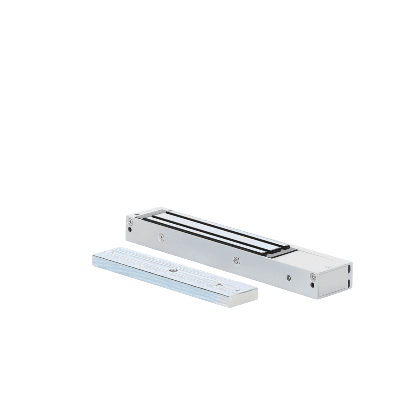 Chapa Magnética de 600 Lbs (272 Kg) / Montaje en Puerta Normal / Certificado CE / Uso en Interior / Magnetismo Anti-residual DS-K4H255S - HIKVISION