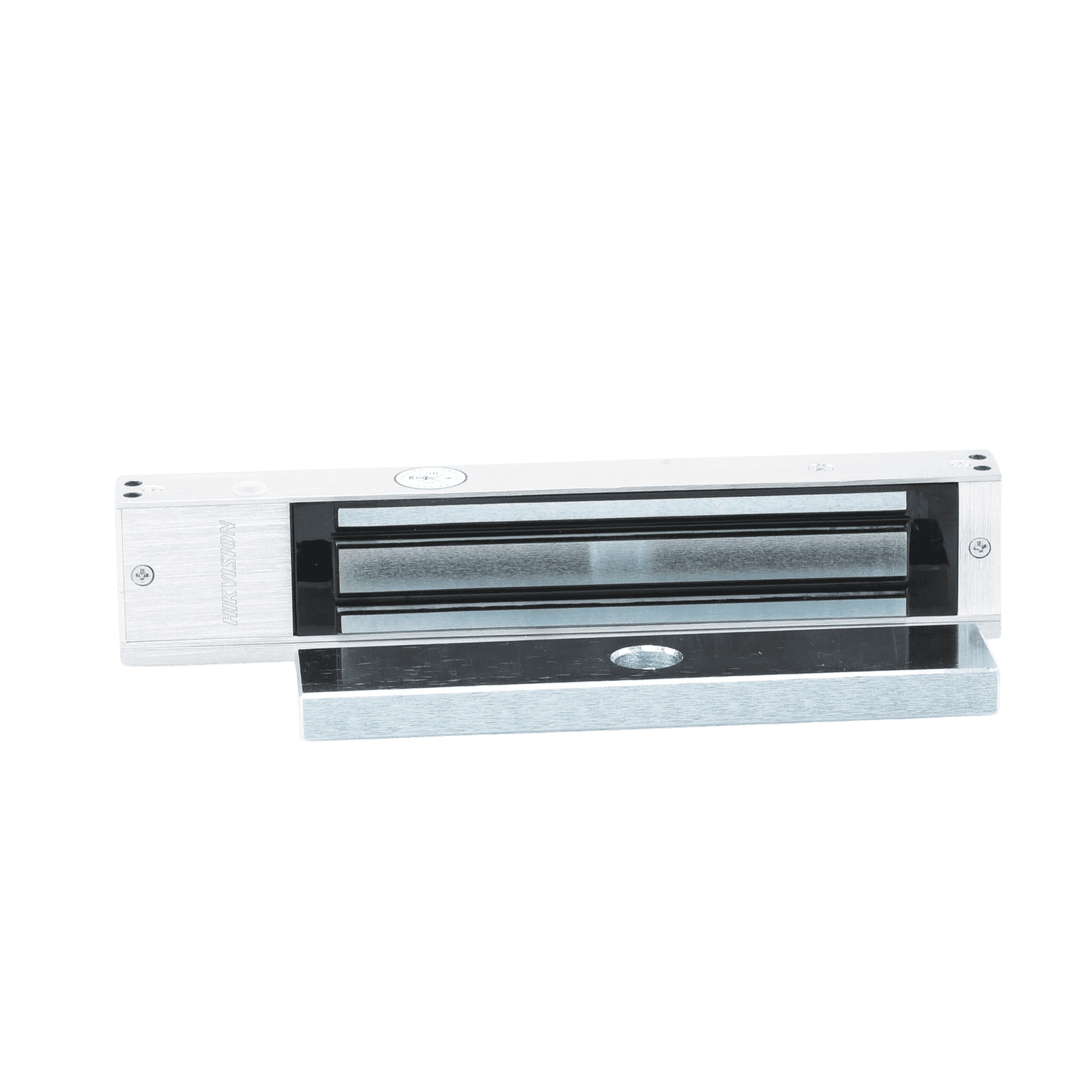 Chapa Magnética de 617 Lbs (280 Kg) / Montaje en Puerta Normal o de Vidrio / Certificado CE / Uso en Interior / Indicador LED / Magnetismo Anti-residual DS-K4H258S - HIKVISION