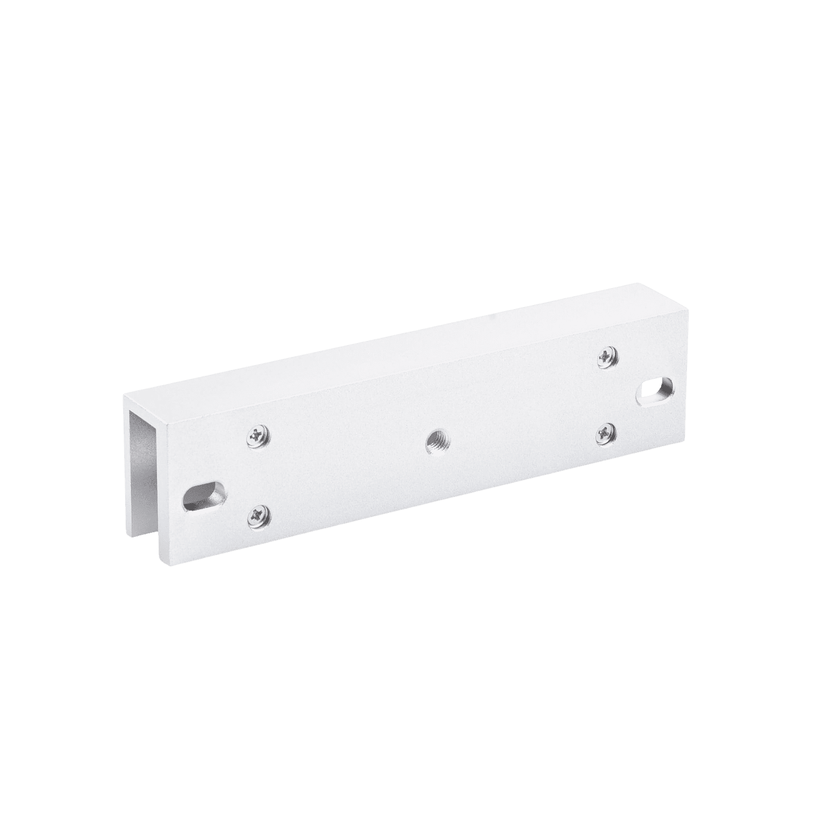 Montaje en “U” para Instalación de Chapa Magnética DS-K4H258S en Puerta de Cristal (Vidrio) DS-K4H258-U - HIKVISION