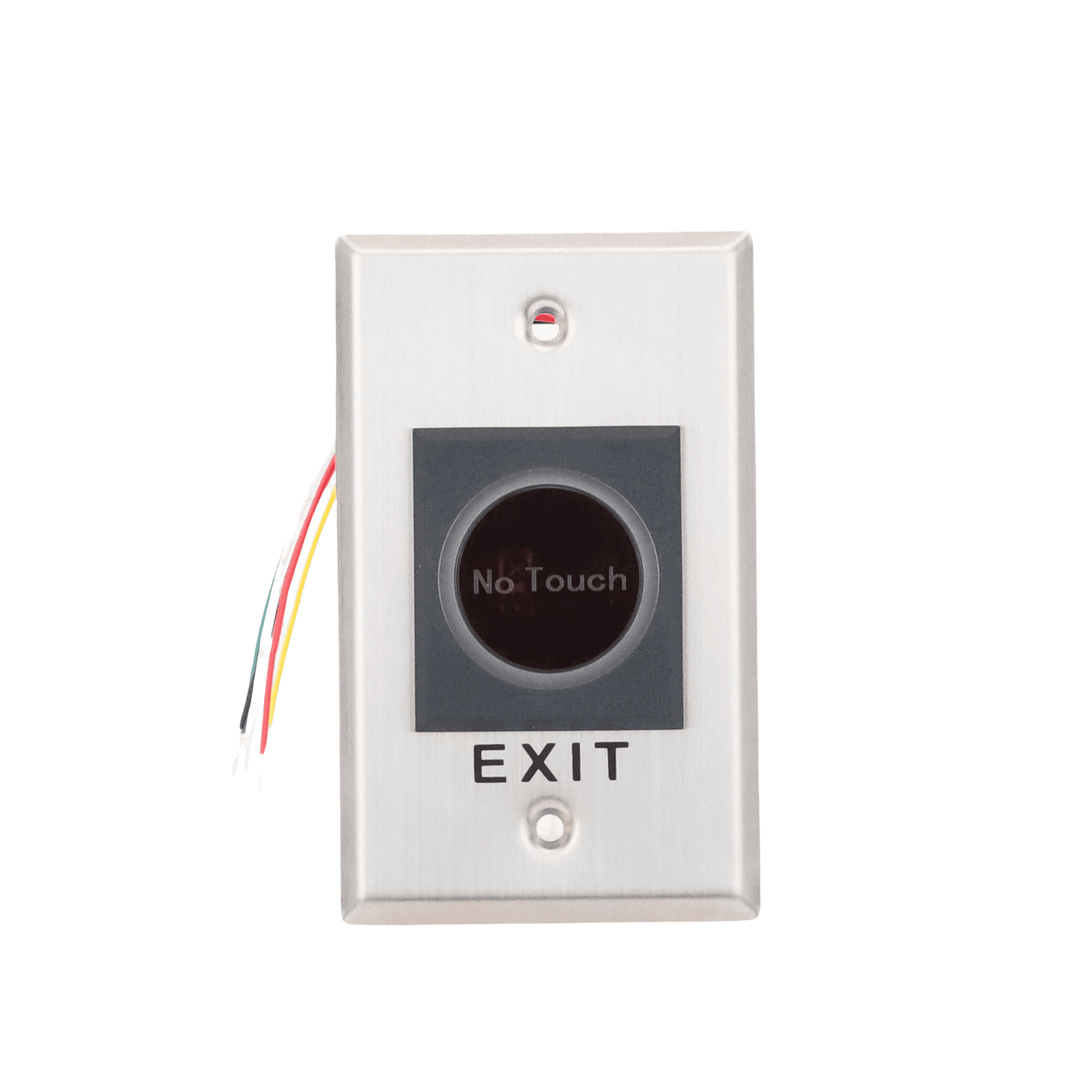 Botón Sin Contacto / Indicador LED / NO / NC / Interior / Acero Inoxidable DS-K7P07 - HIKVISION