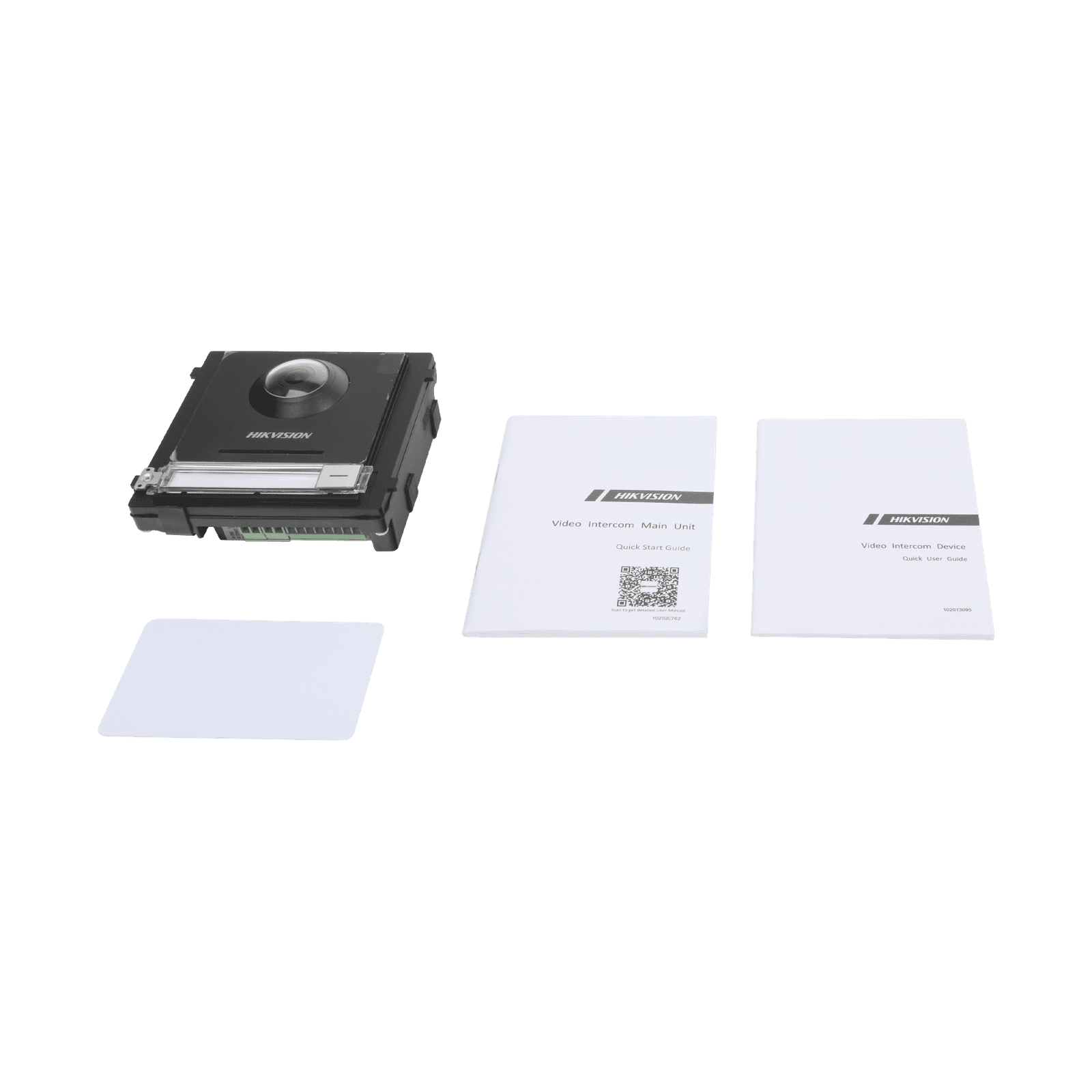 Frente de calle IP 2 Megapixel para Videoportero Modular / PoE / Angulo 146° / Ultra Baja Iluminación / Exterior IP65 / WDR 120 dB DS-KD8003-IME1(B) - HIKVISION