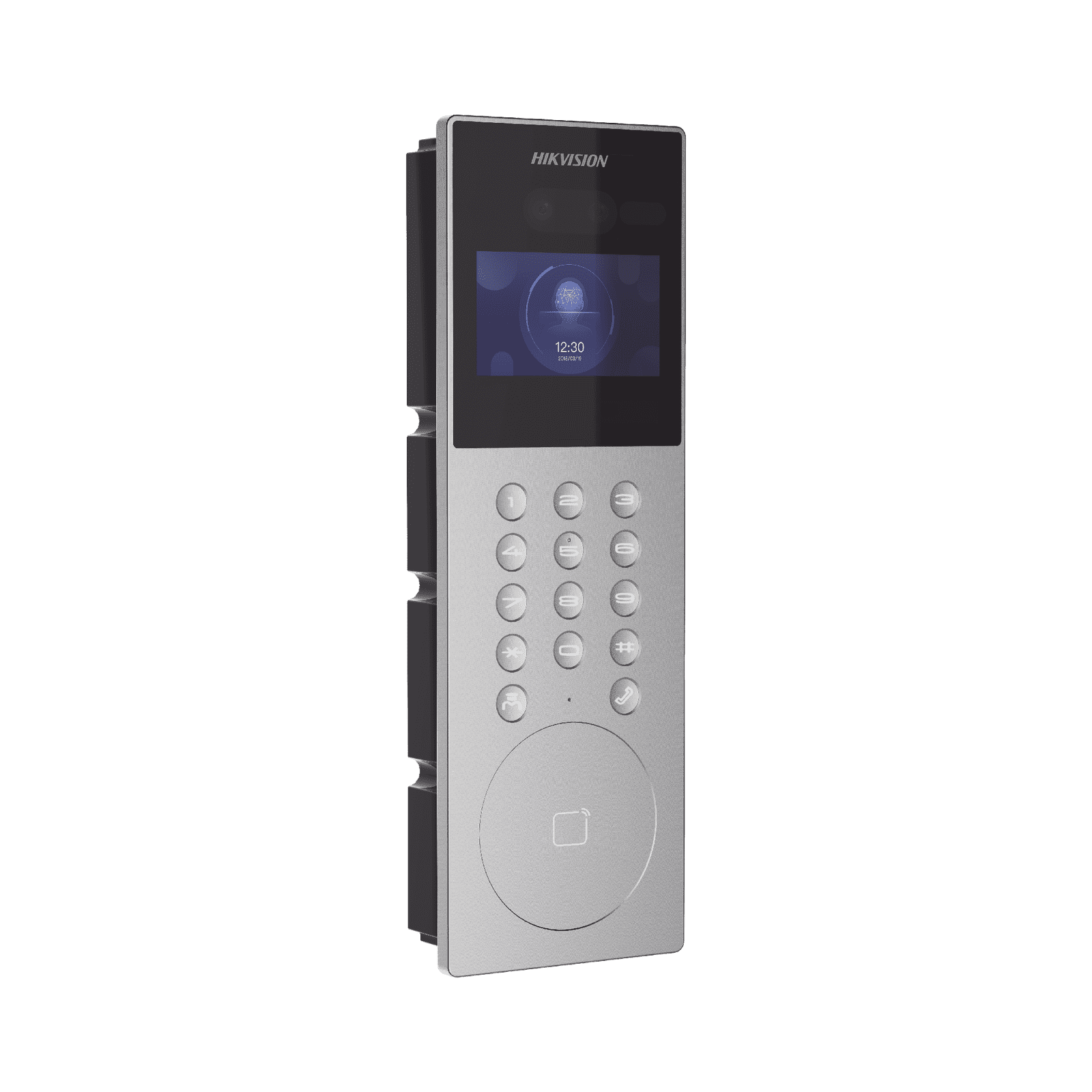 Videoportero IP Multiapartamento con Reconocimiento Facial / Llamada a App HikConnect (requiere monitor) / Protección IP65 / Apertura por Rostro, Tarjeta o App DS-KD9203-E6 - HIKVISION