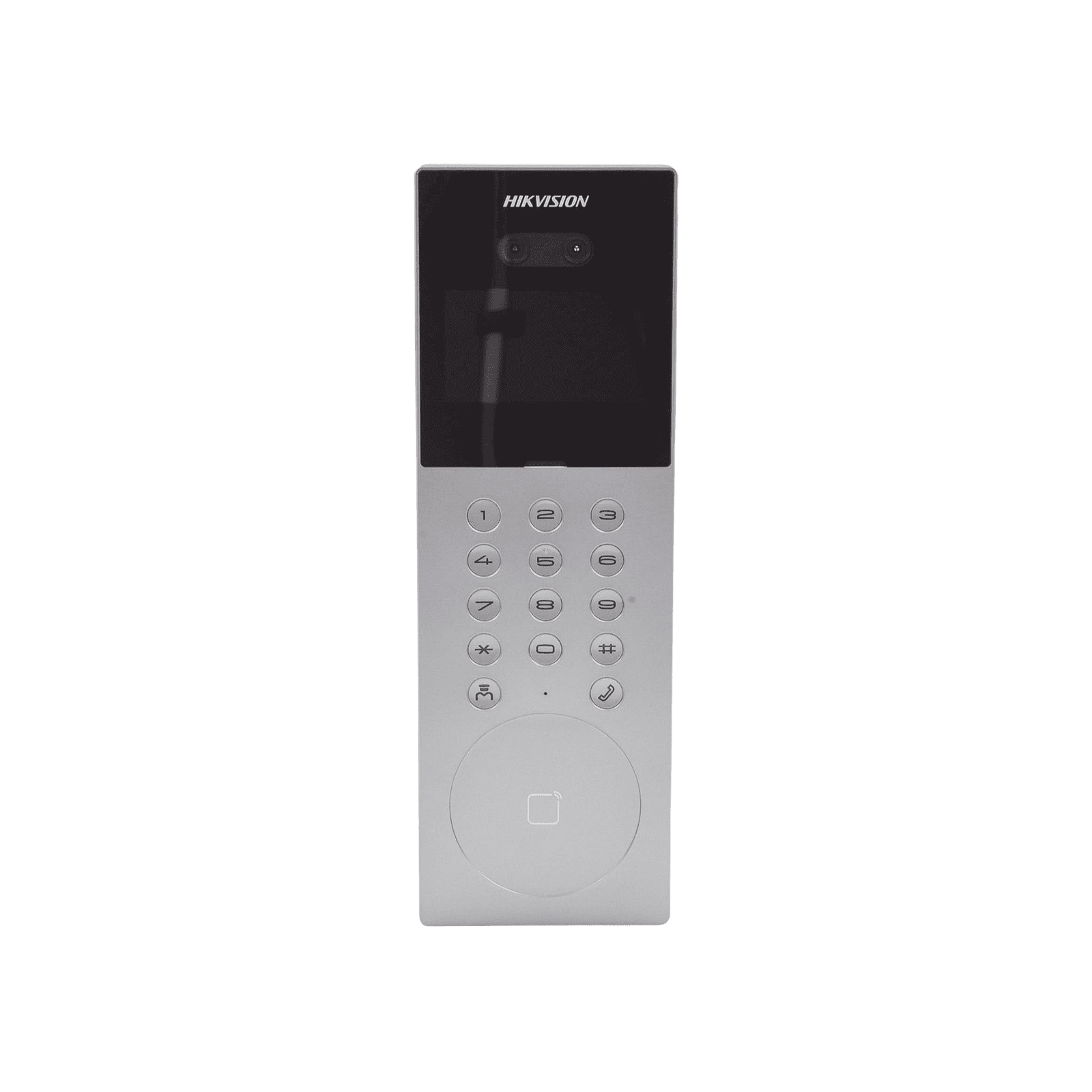 Videoportero IP Multiapartamento con Reconocimiento Facial / Llamada a App HikConnect (requiere monitor) / Protección IP65 / Apertura por Rostro, Tarjeta o App DS-KD9203-E6 - HIKVISION