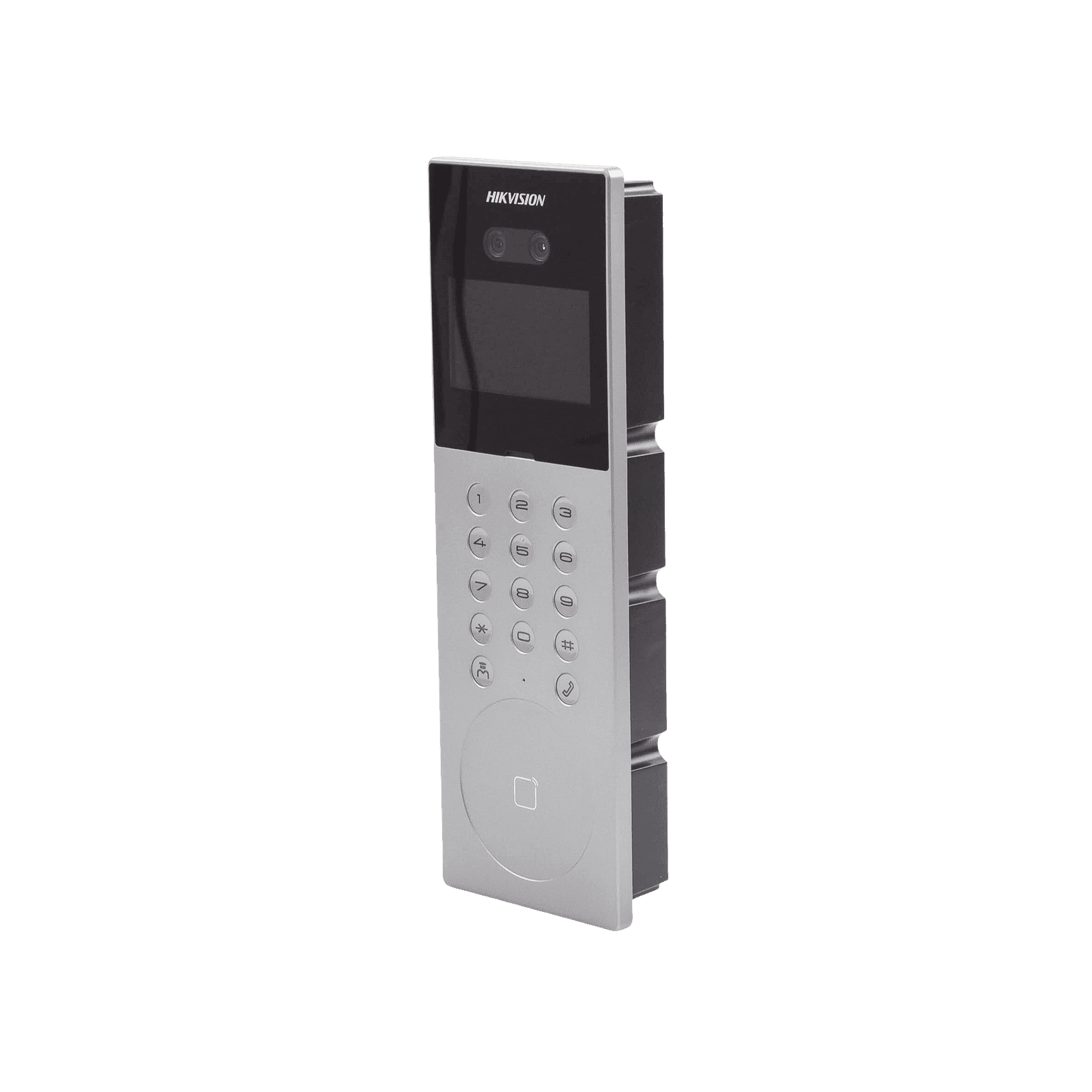 Videoportero IP Multiapartamento con Reconocimiento Facial / Llamada a App HikConnect (requiere monitor) / Protección IP65 / Apertura por Rostro, Tarjeta o App DS-KD9203-E6 - HIKVISION