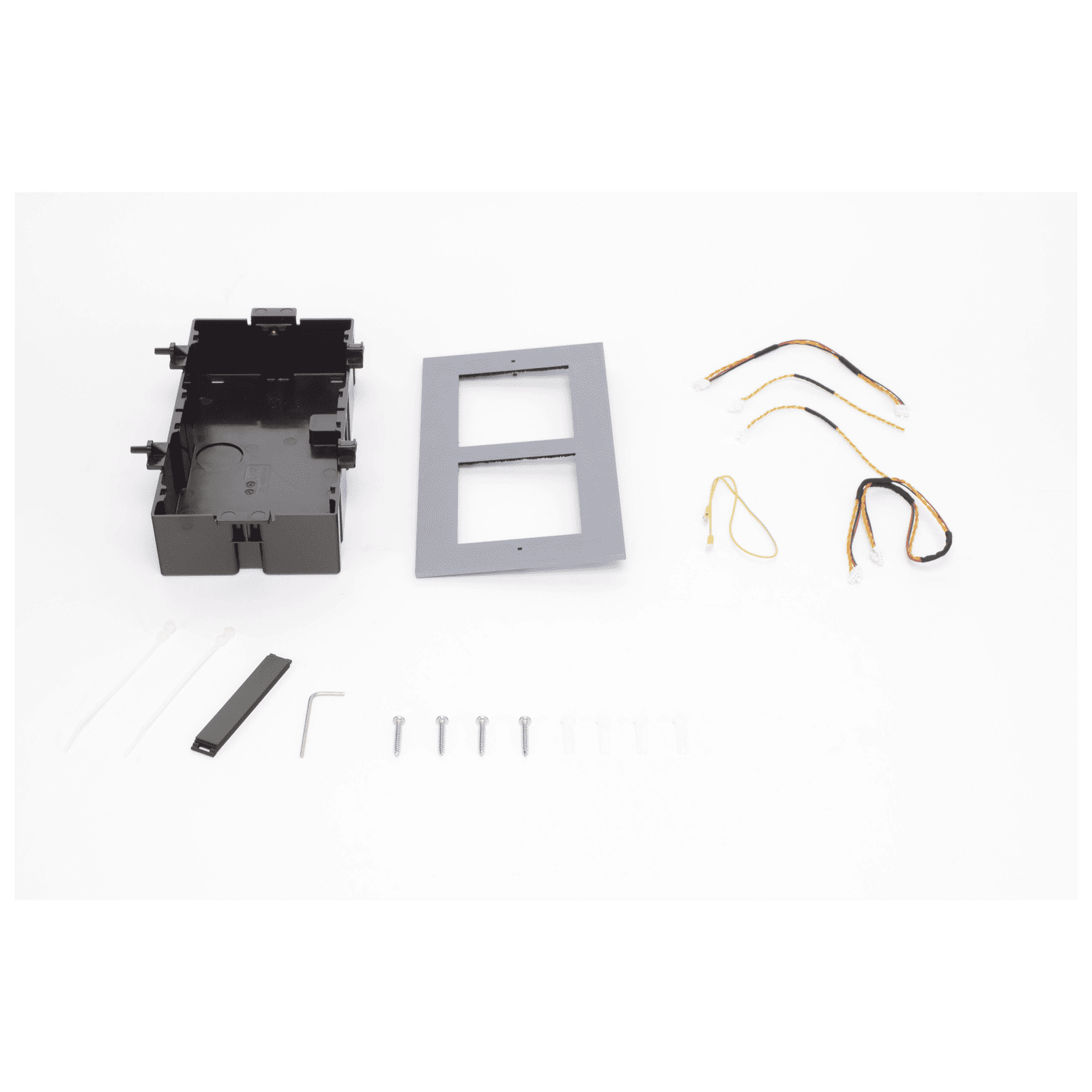 Base de 2 Espacios para EMPOTRAR Módulos de Videoporteros Hikvision DS-KD-ACF2 - HIKVISION