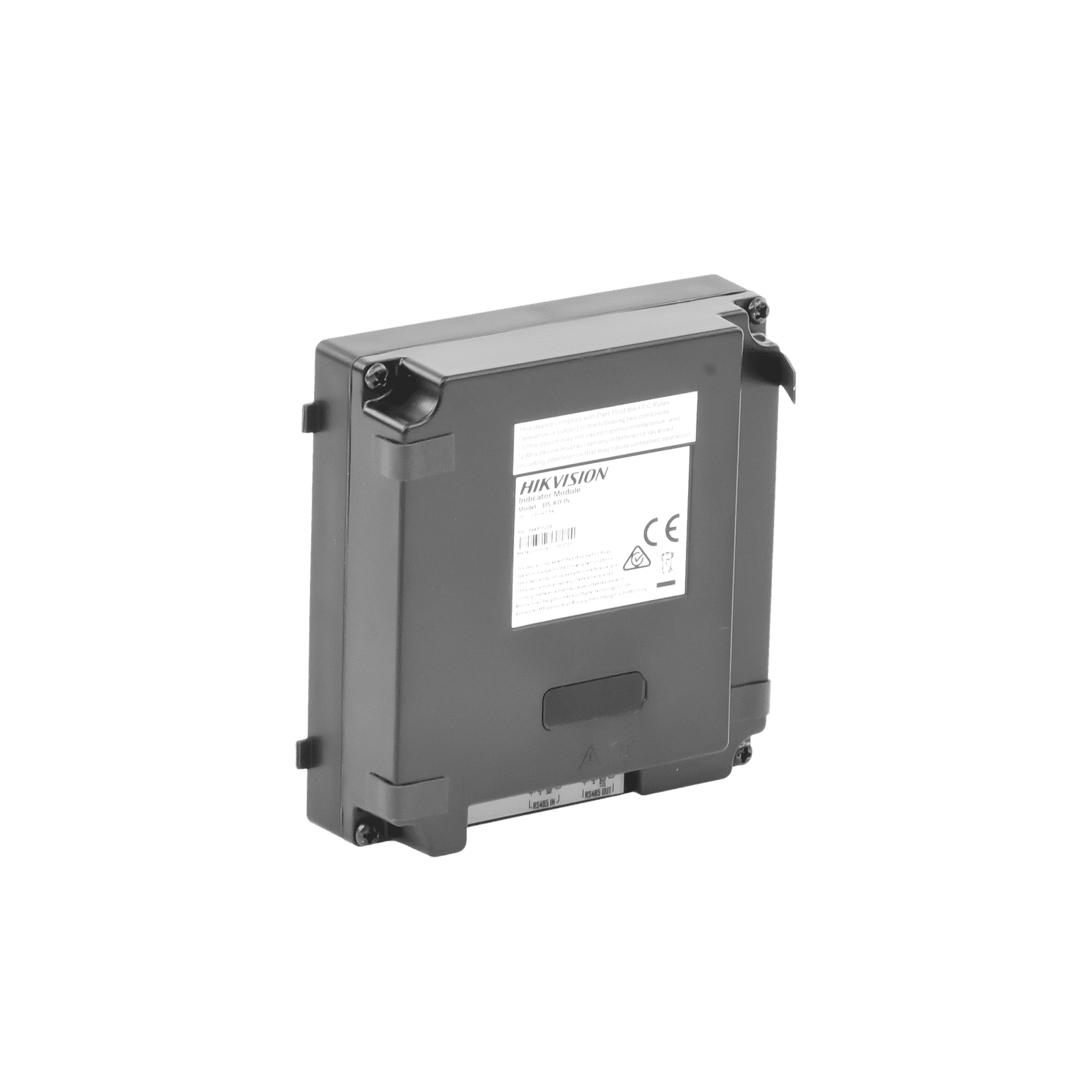 Modulo para Indicar Recepción de Llamada / Apertura de Puerta o Audio Bidireccional en Videoportero IP Modular DS-KD-IN - HIKVISION