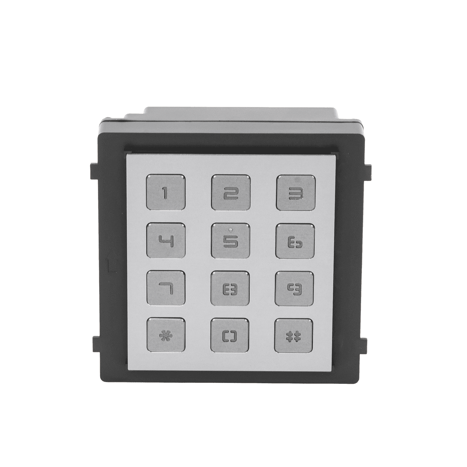 Módulo de Teclado para Frente de Calle Modular / Desbloqueo de Puerta Mediante Código / Llamada a monitor. DS-KD-KP - HIKVISION