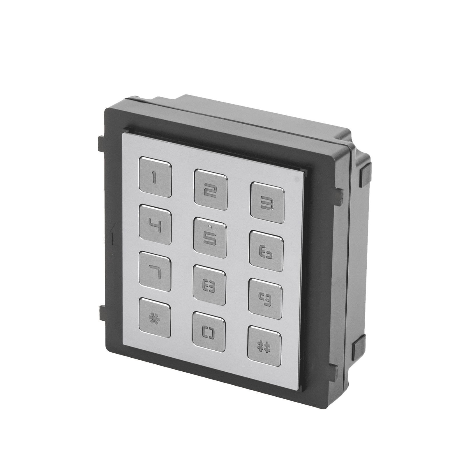 Módulo de Teclado para Frente de Calle Modular / Desbloqueo de Puerta Mediante Código / Llamada a monitor. DS-KD-KP - HIKVISION