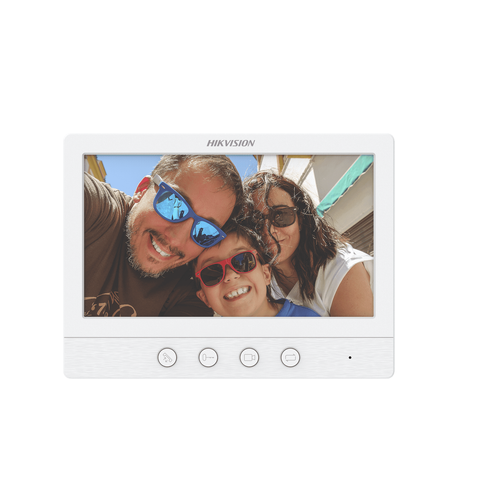Monitor adicional 7″ para Videoportero TurboHD / Botónes Mecanicos / Compatible con DSKIS212 / DSKB2412TIM DS-KH2230T - HIKVISION