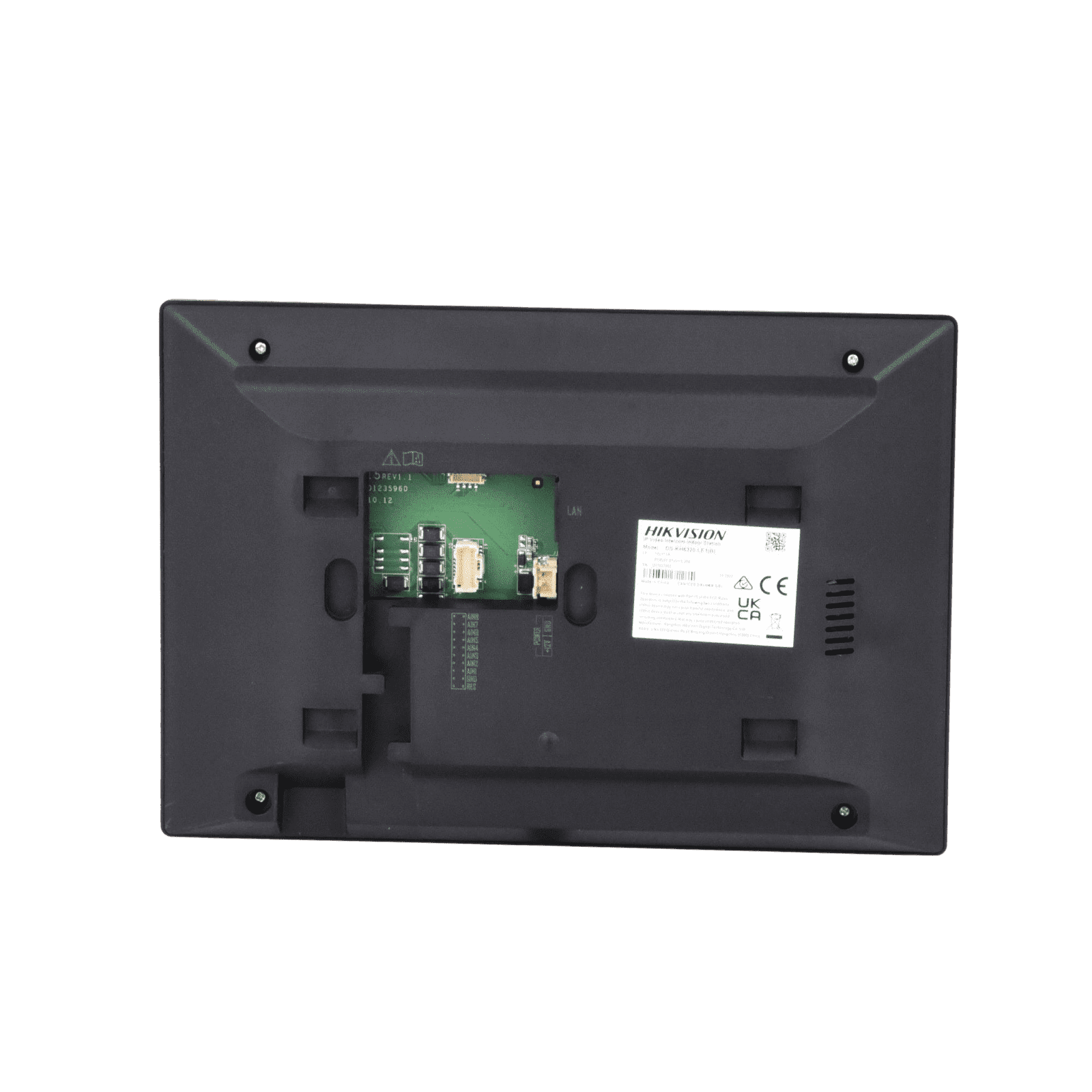 Monitor IP Lite TOUCH 7″ para Videoportero IP / Vídeo en Vivo / PoE Estándar / Apertura Remota / Llamada Entre Monitores / Audio de dos vías DS-KH6320-LE1(B) - HIKVISION
