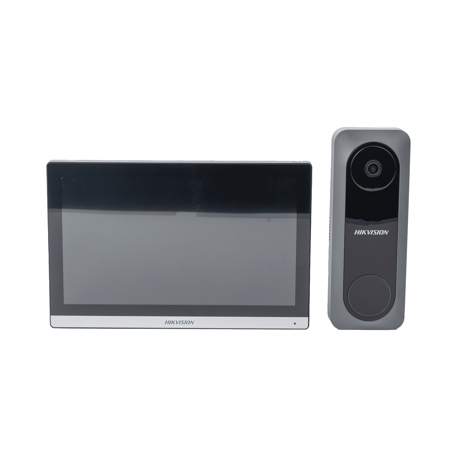 Kit de Videoportero Hibrido TurboHD con Pantalla LCD touch de 7″ Wi-Fi / Frente de Calle para Exterior de Policarbonato / 720p (1 Megapíxel )130° de Visión (Gran Angular) / Llamada a App Hik-Connect DS-KIS312-P - HIKVISION