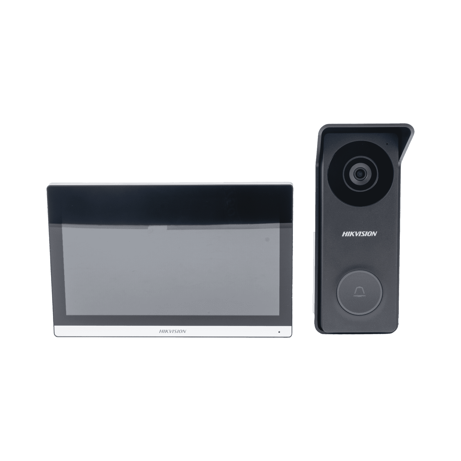 Kit de Videoportero Hibrido TurboHD con Pantalla LCD touch de 7″ Wi-Fi / Frente de Calle para Exterior Metalico / 720p (1 Megapíxel )117° de Visión (Gran Angular) / Llamada a App Hik-Connect DS-KIS313-P - HIKVISION