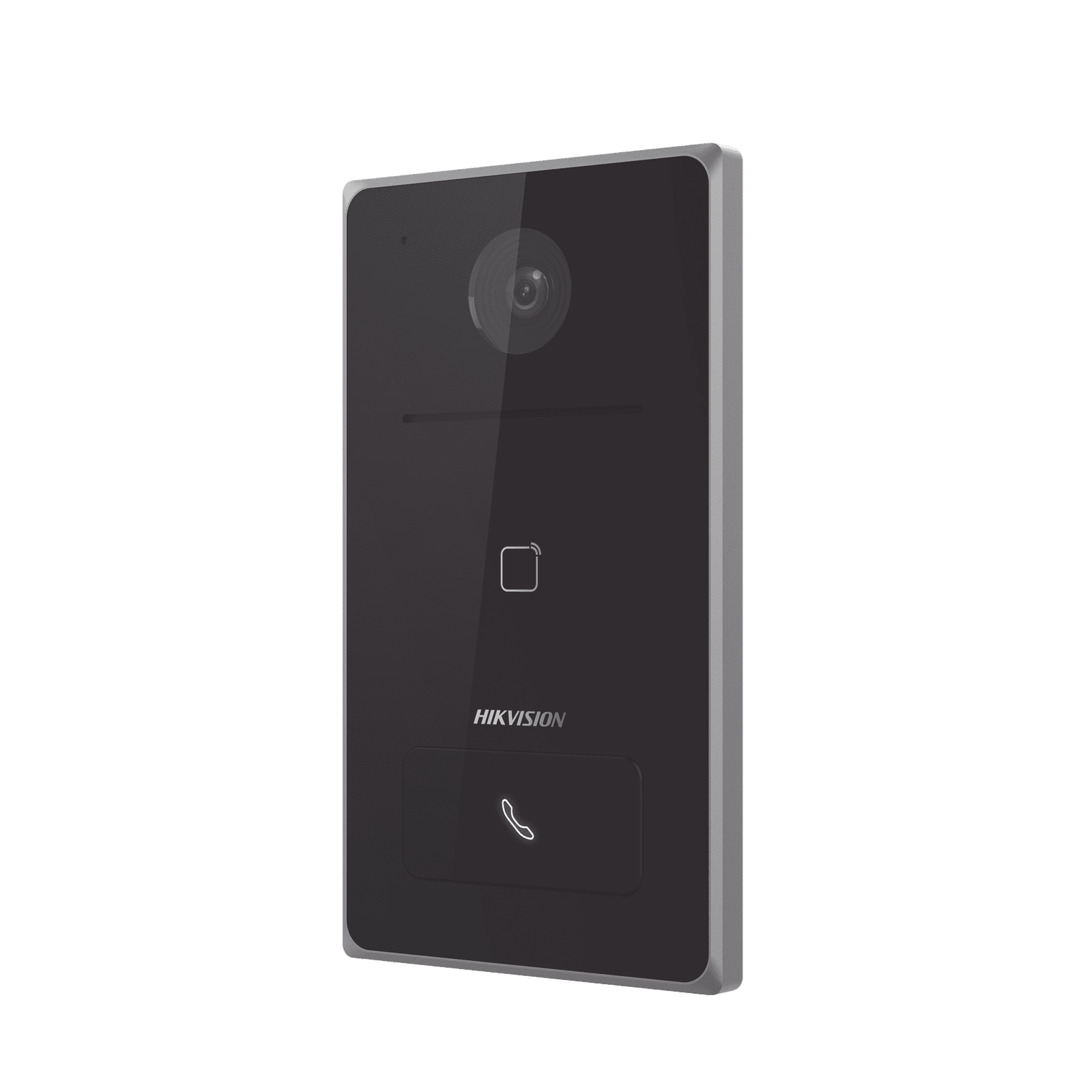 Frente de calle IP 2 Megapixel Standalone / PoE Estandar / IP65 / Apertura desde Hik-connect / Soporta 1 Departamento / Soporta Tarjetas Mifare / 1 Salida Relay DS-KV6133-ME1 - HIKVISION