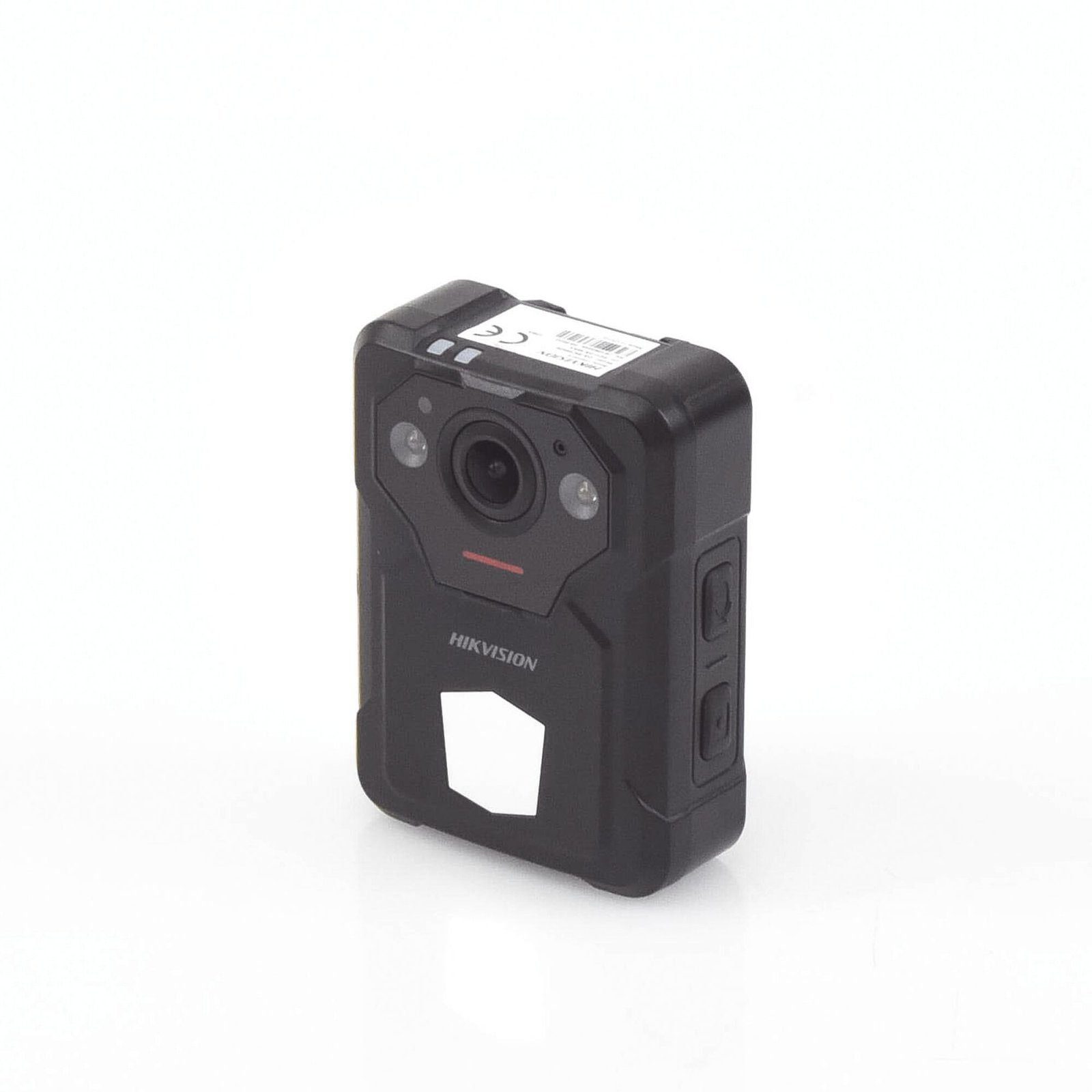Body Camera Portátil / Grabación a 2K (4 Megapixel) / Pantalla 1.77″ TFT / Fotos de Hasta 40 Megapixel / IP67 / H.265 / 128 GB de Almacenamiento / Microfono Integrado DS-MCW406/128G - HIKVISION