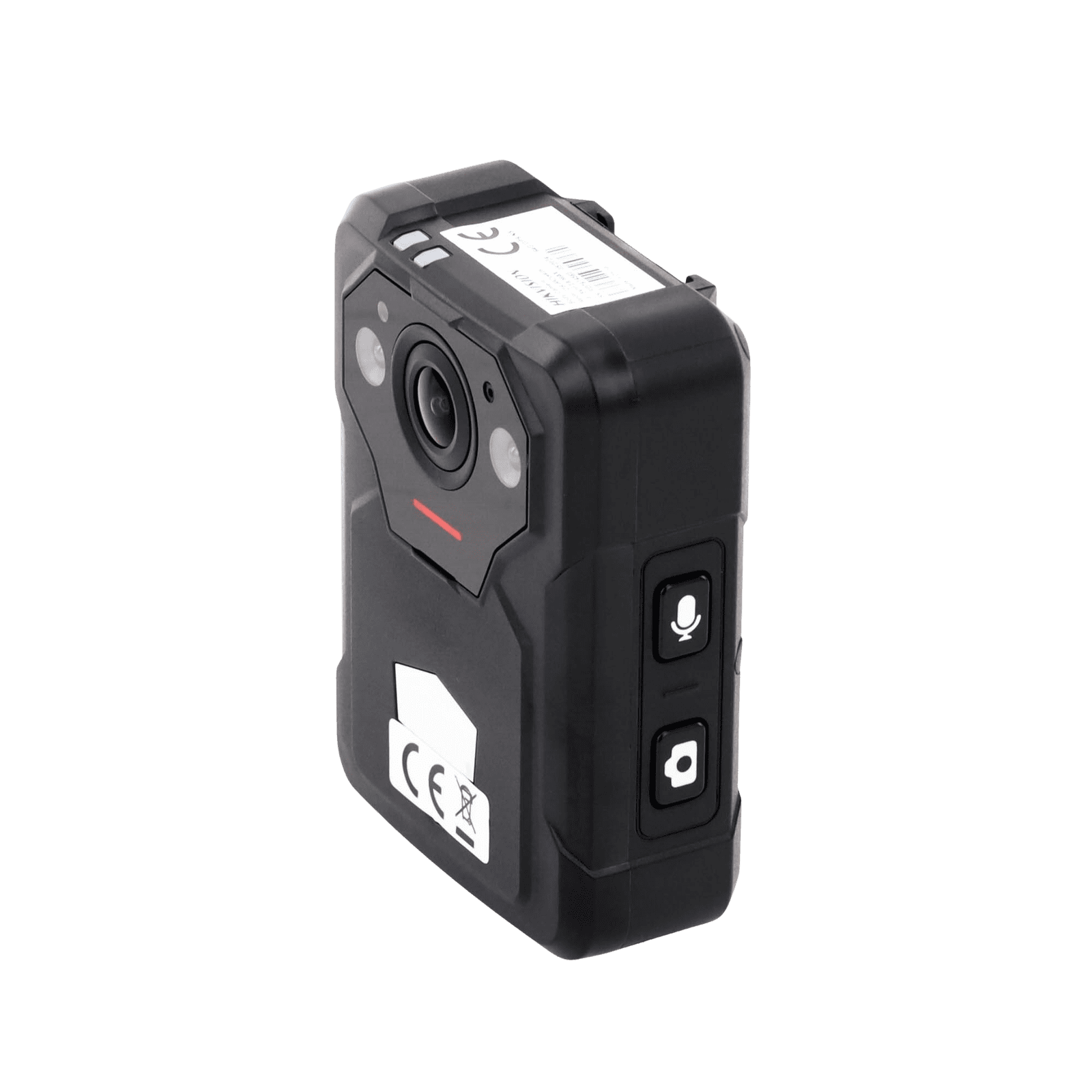 Body Camera Portátil / Grabación a 2K (4 Megapixel) / Fotos de Hasta 40 Megapixel / IP67 / H.265 / 64 GB de Almacenamiento / Microfono Integrado / GPS DS-MCW406/64G/GPS/NS - HIKVISION