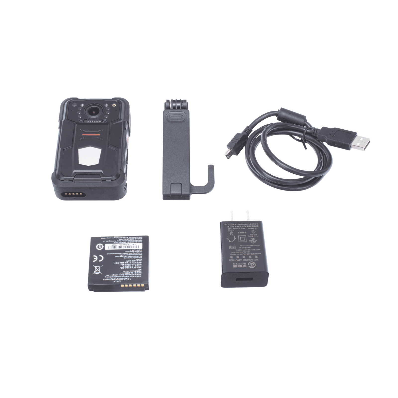 Body Camera Portátil / Grabación a 2K / Pantalla 2.4″ LCD / IP67 / H.265 / 32 GB de Almacenamiento / GPS / WIFI / 3G y 4G / Fotos de Hasta 30 Megapixel / Micrófono Integrado DS-MH2311/32G/GLE - HIKVISION