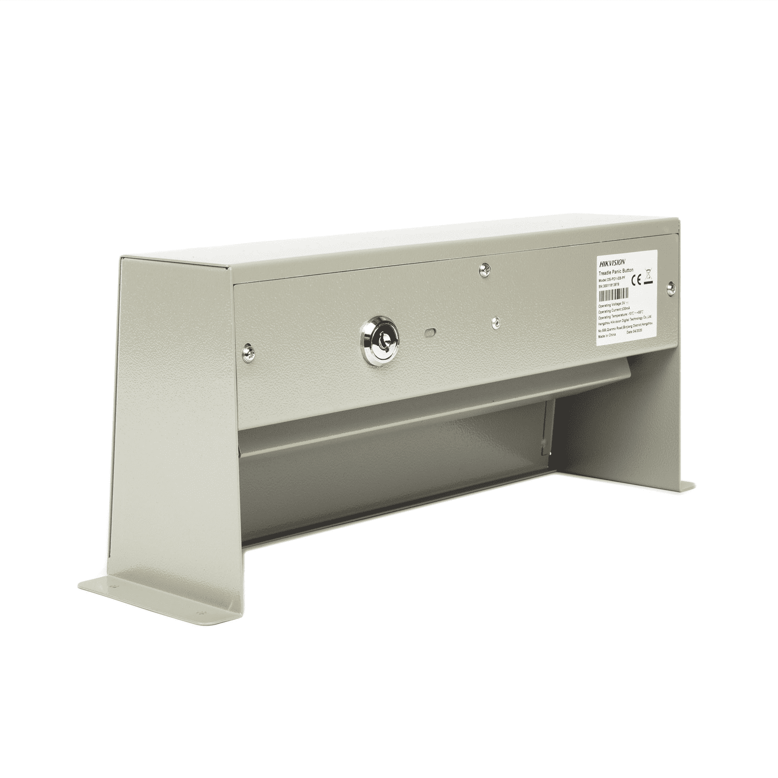 Botón de Pánico Tipo Pedal / Ideal para Casas de Empeño, Bancos, Joyerías y Negocios en General DS-PD1-EB-PF - HIKVISION