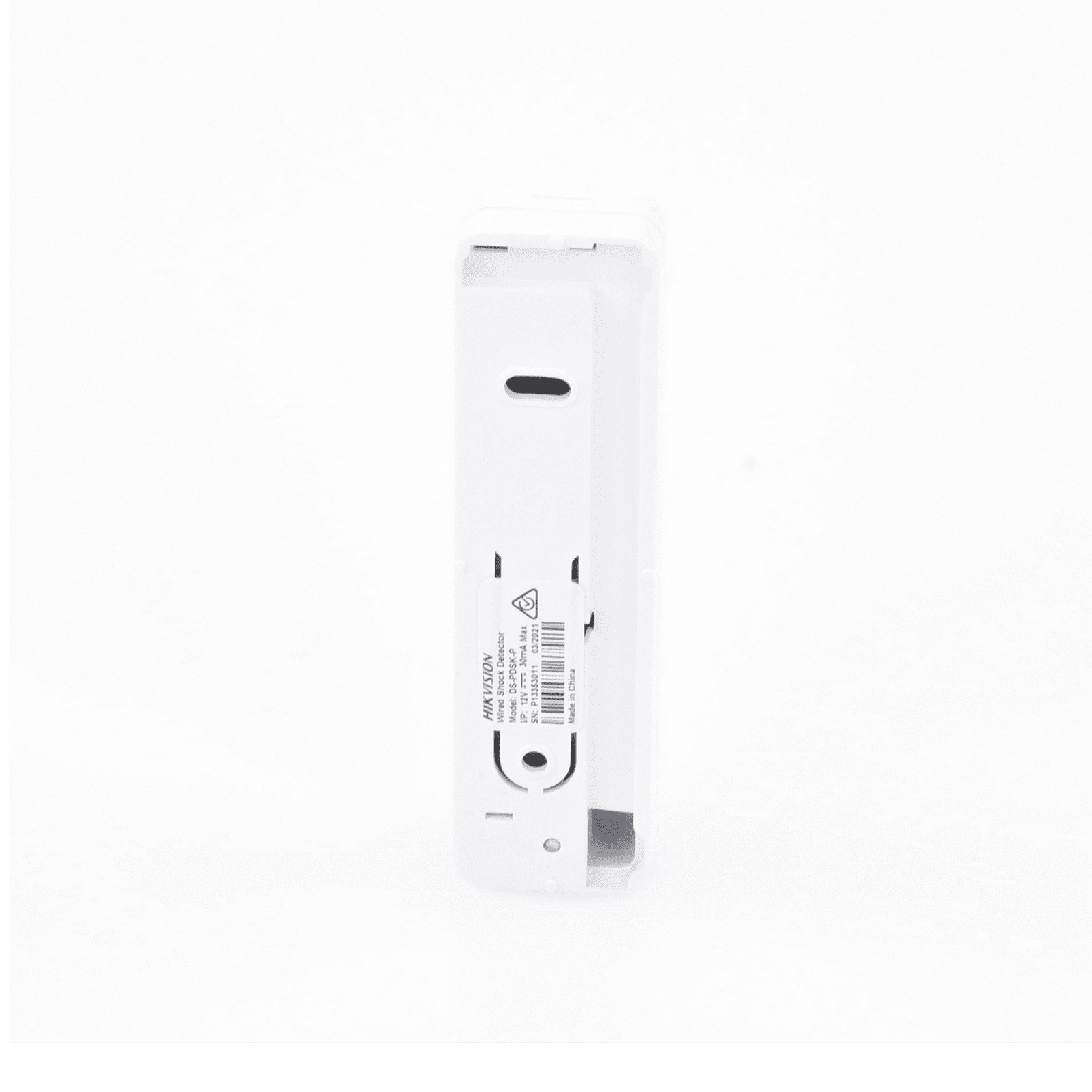 Detector de Impacto Cableado / Uso en Interior / Tamper / LED Indicador / Normalmente Cerrado/ Rango de 1m a 2.5m DS-PDSK-P - HIKVISION