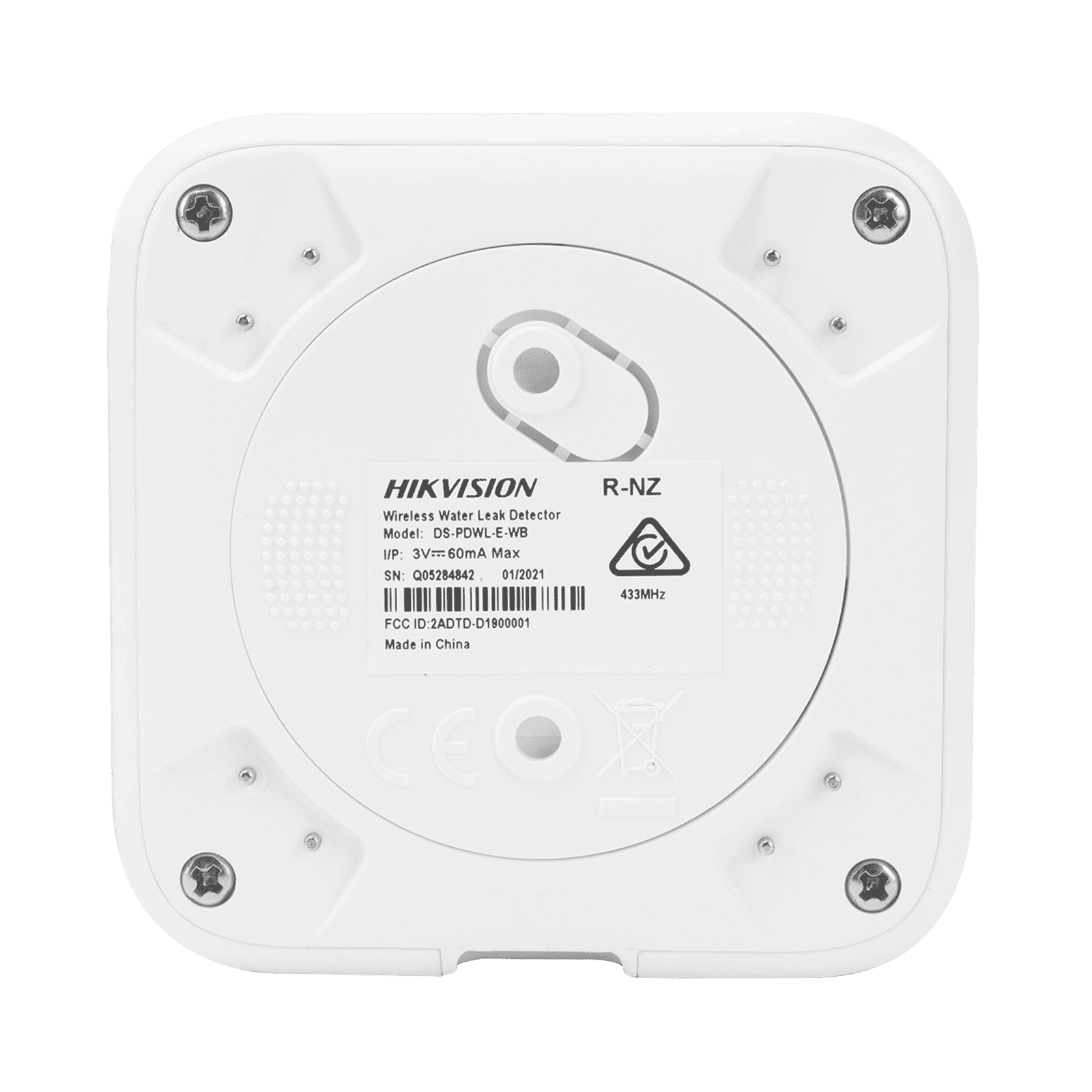 (AX PRO) Detector de Fugas de Agua Inalámbrico / Sensor Interno y Externo por medio de Cable DS-PDWL-E-WB - HIKVISION