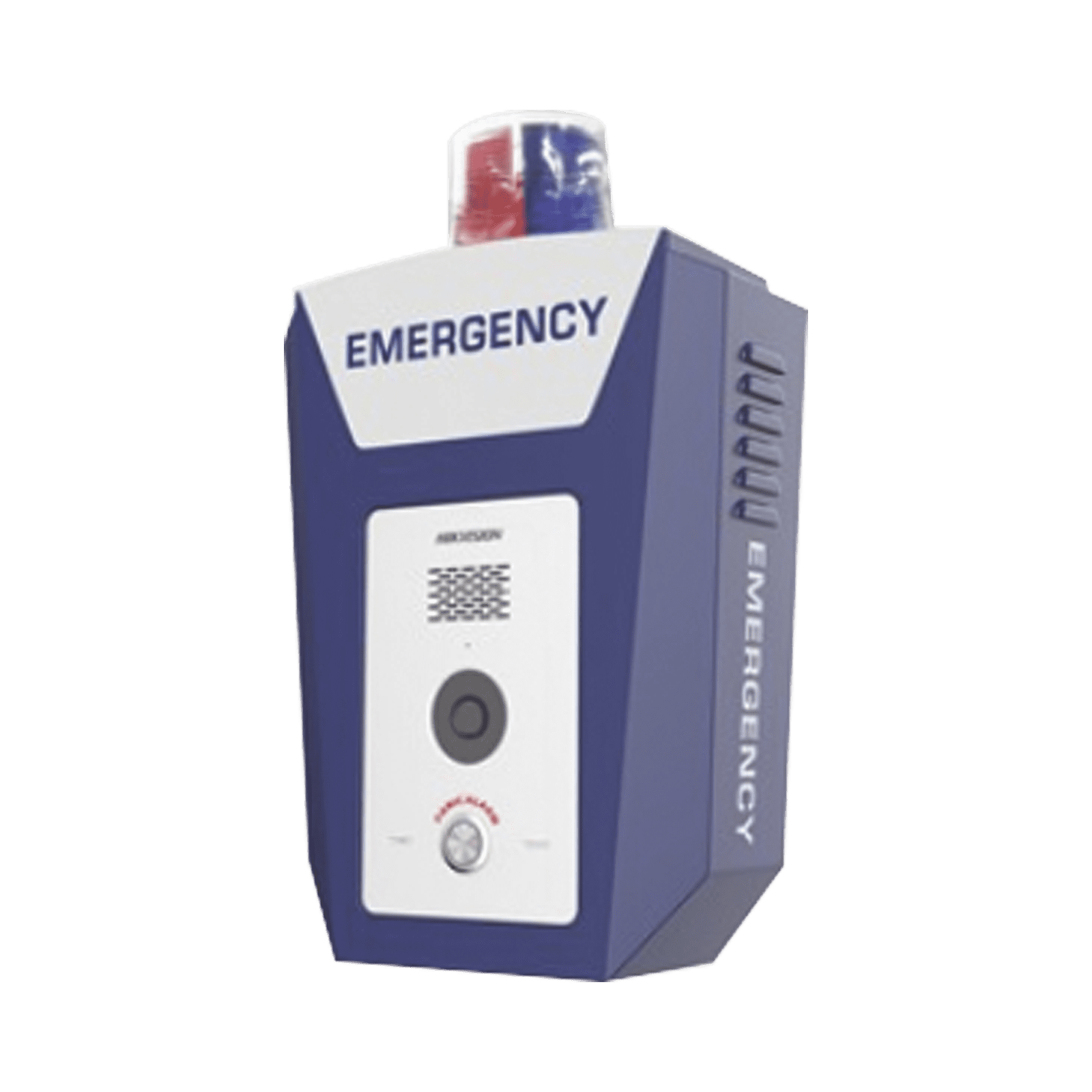 Estación de Alarma de Panico de Emergencia / Cámara 2 Megapixel / Video y Audio / Sirena y Estrobo (Azul y Rojo) / 10 Mts de IR / ISUP DS-PEA22-B(B) - HIKVISION