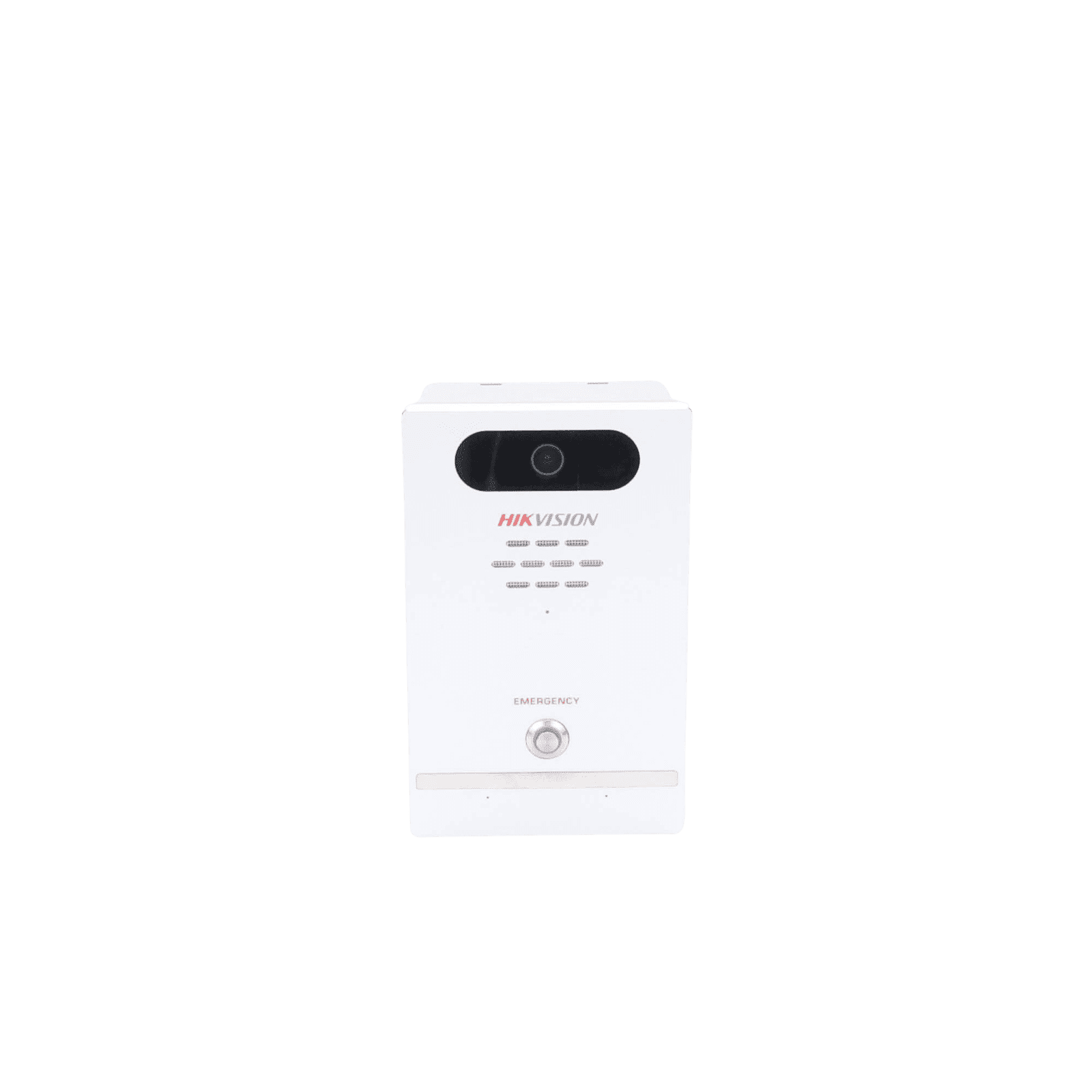 Estación de Alarma de Pánico / Cámara de 2 Megapixel / Micrófono Integrado / Exterior IP65 / Protección IK10 / PoE / 10 mts IR / Entradas y Salidas de Alarma DS-PEAP-CV1(B) - HIKVISION