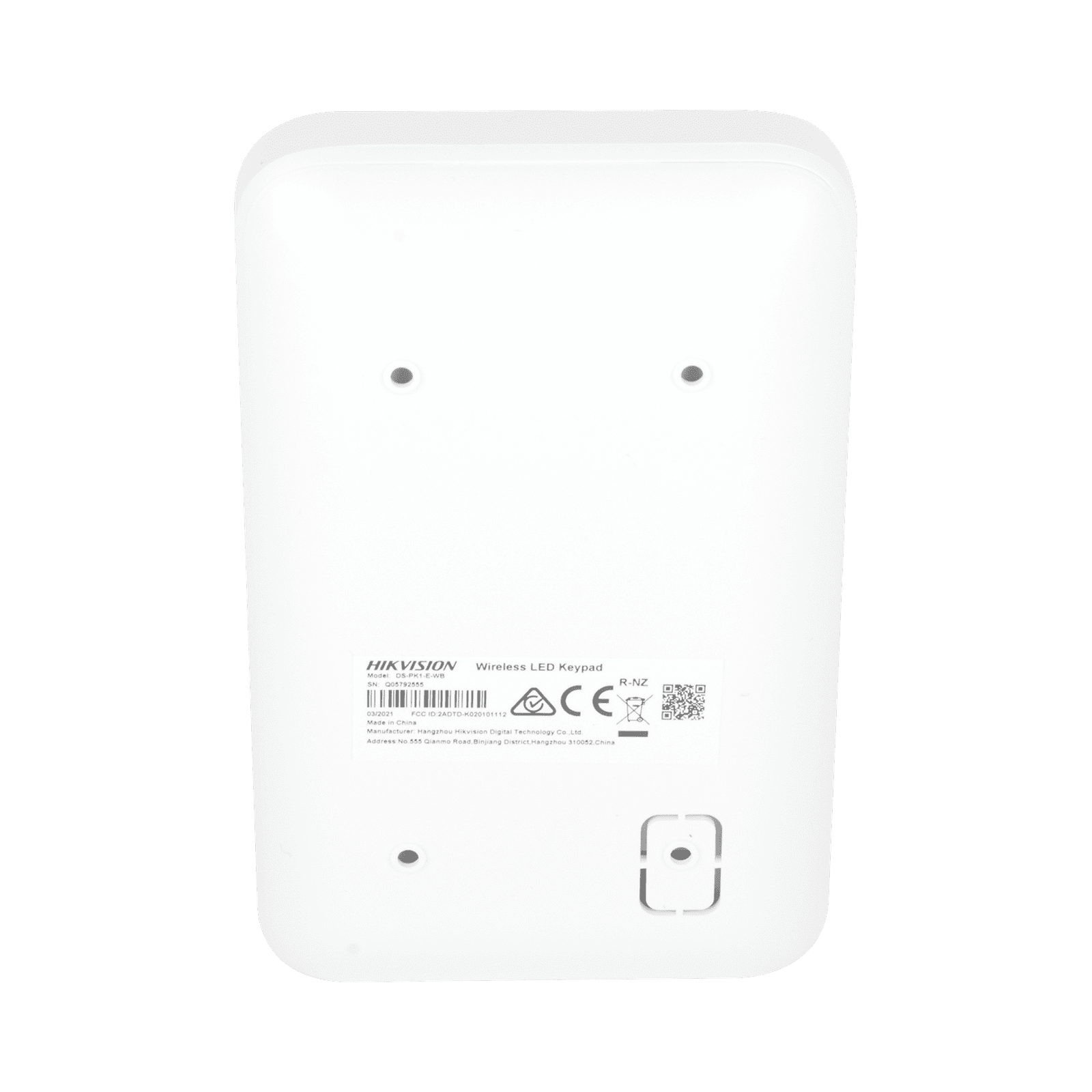 (AX PRO) Teclado Inalámbrico para Armado y Desarmado / Funciones de Automatización para control de Relevadores DS-PK1-E-WB - HIKVISION