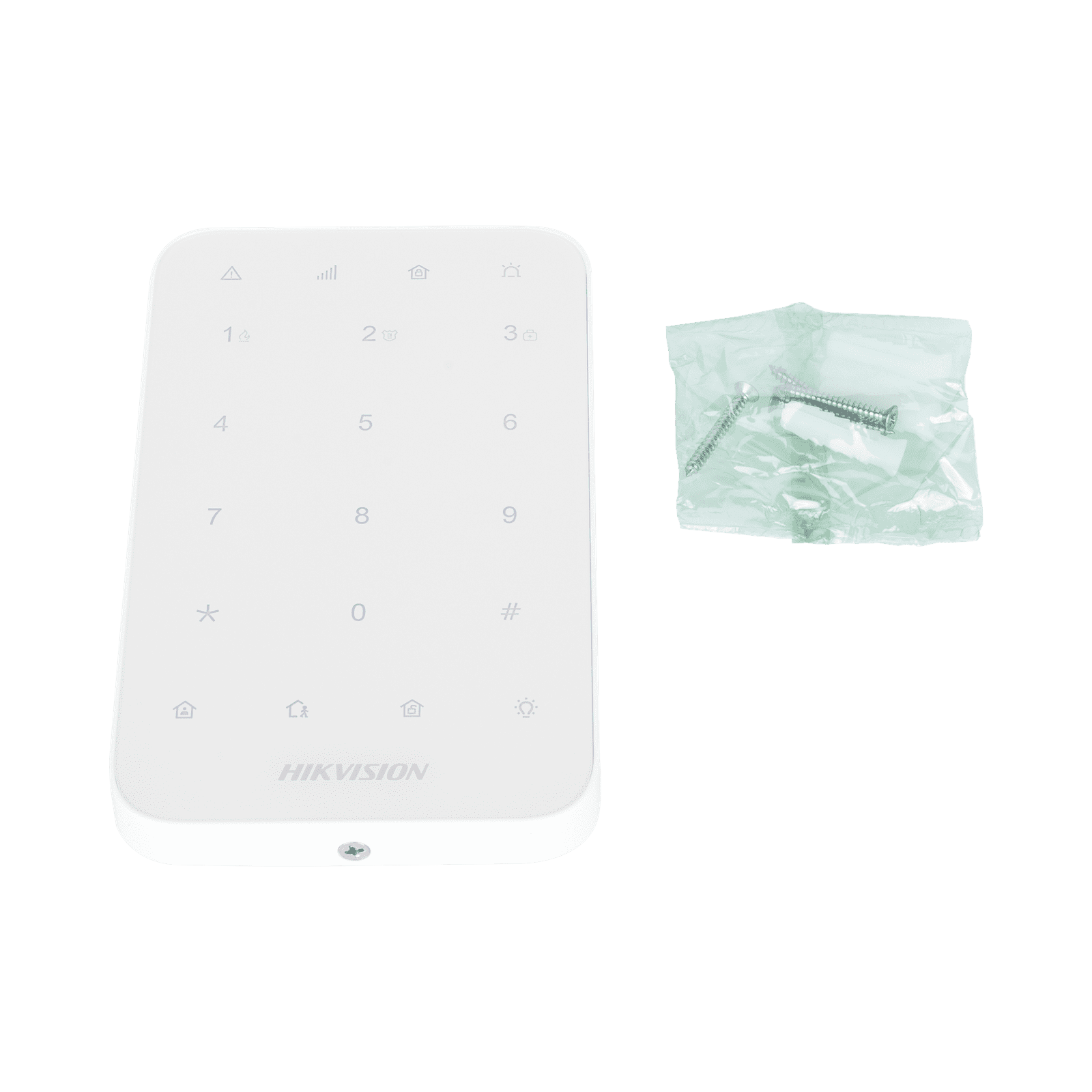 (AX PRO) Teclado Inalámbrico para Armado y Desarmado / Funciones de Automatización para control de Relevadores DS-PK1-E-WB - HIKVISION