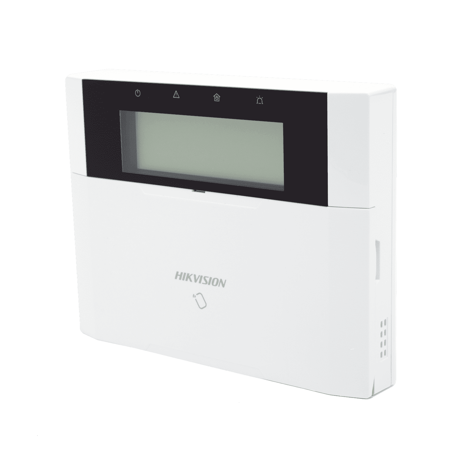 (AX HYBRID PRO) Teclado Compatible con el Panel Hybrid Pro Hikvision DS-PHA64-LP y DS-PHA64-LP(B) / Pantalla LCD / 2 zonas cableadas / 1 salida de alarma / 64 Llaveros DS-PK1-LRT-HWB - HIKVISION