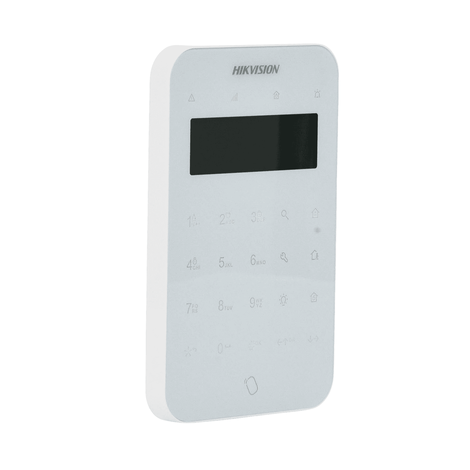 (AX PRO) Teclado Inalámbrico con Pantalla LCD para Armado y Desarmado / Funciones de Automatización para control de Relevadores DS-PK1-LT-WB - HIKVISION