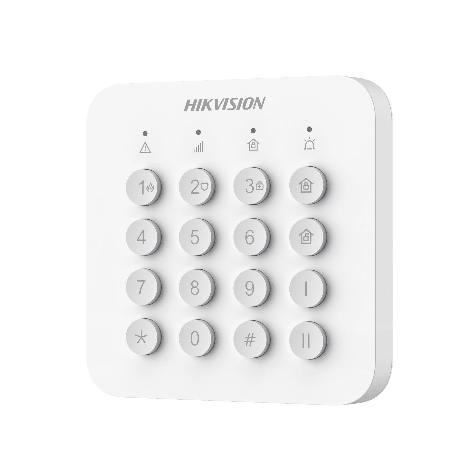 (AX HOME) Teclado Inalámbrico para Armado y Desarmado DS-PK201B-WB - HIKVISION