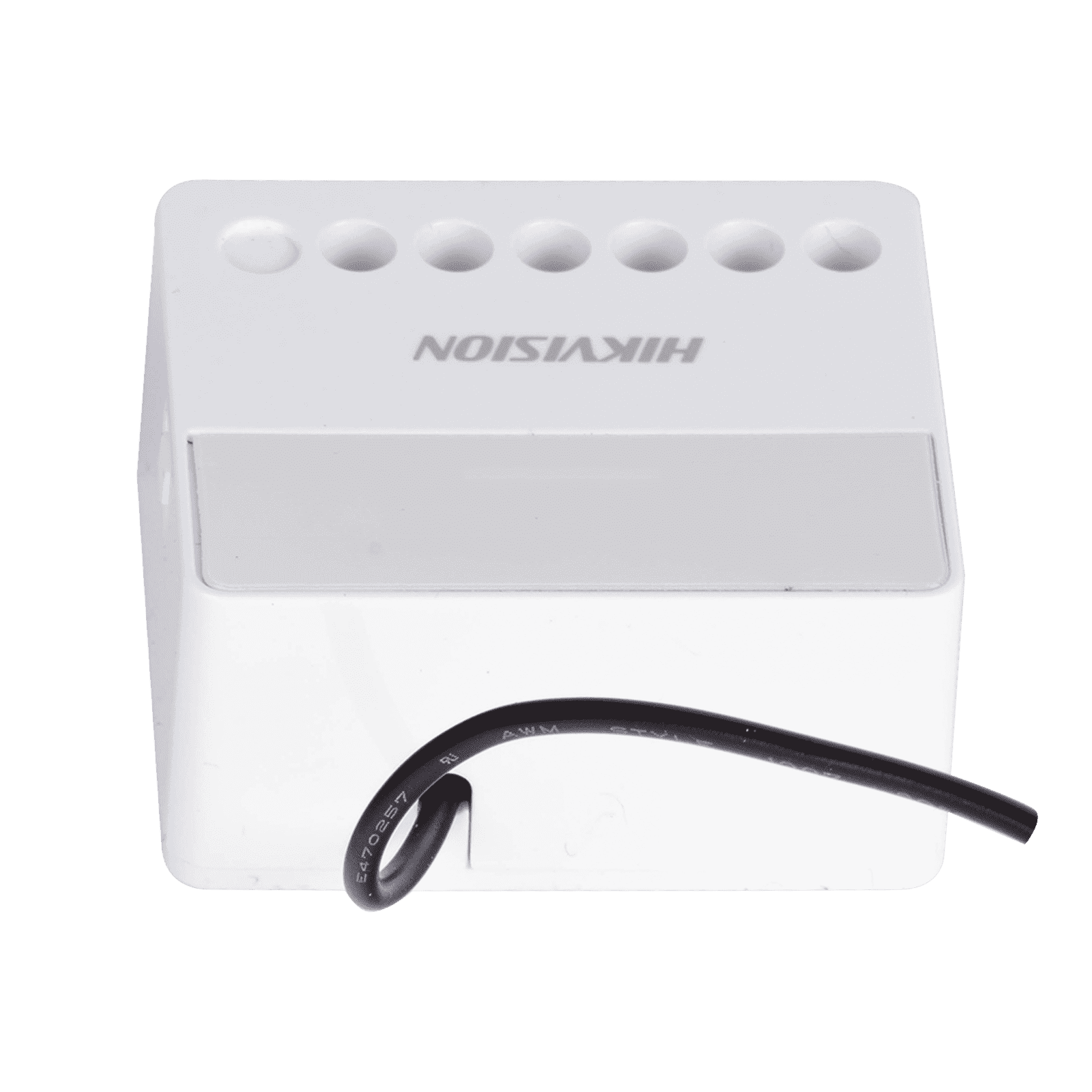(AX PRO) Relevador Inalámbrico / 1 Entrada de Alarma 24/7 / 1 Salida de Relevador 0 a 36 Vcc (Max. 5 A) DS-PM1-O1L-WB - HIKVISION