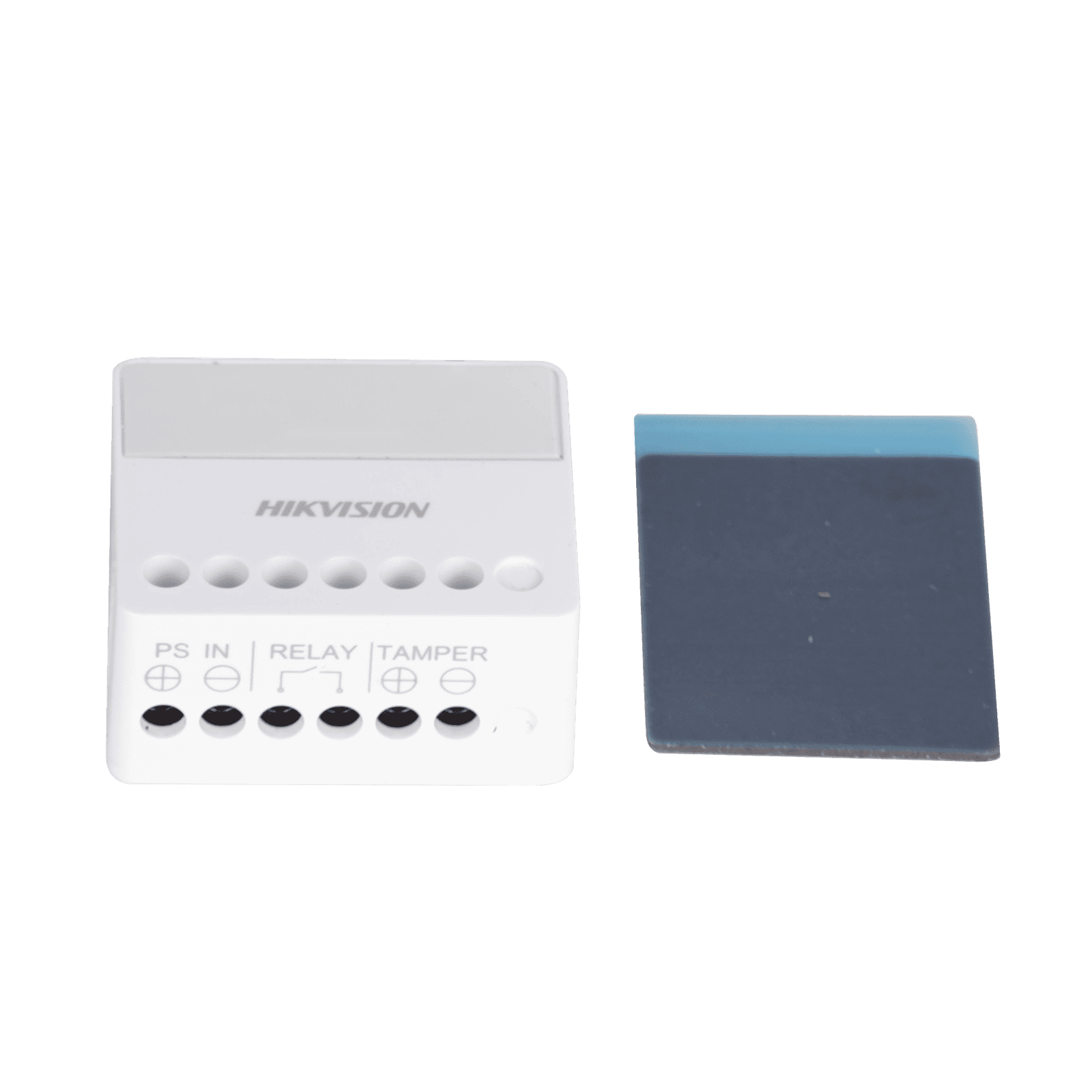 (AX PRO) Relevador Inalámbrico / 1 Entrada de Alarma 24/7 / 1 Salida de Relevador 0 a 36 Vcc (Max. 5 A) DS-PM1-O1L-WB - HIKVISION