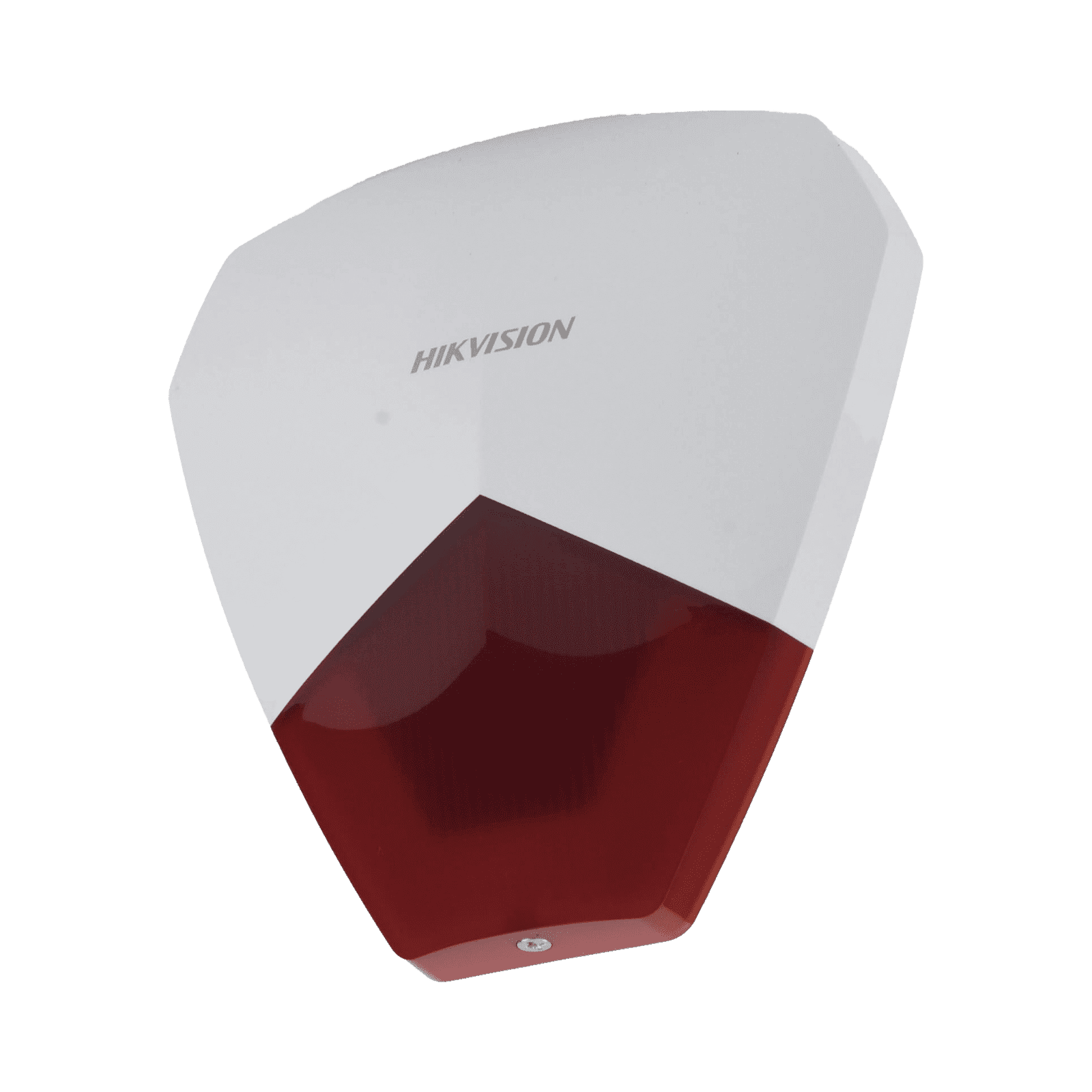 Sirena Estrobo Cableada Hikvision / Ideal para cualquier Panel de Alarma / Roja / 105 dB / Protección IP54 DS-PS1-R - HIKVISION