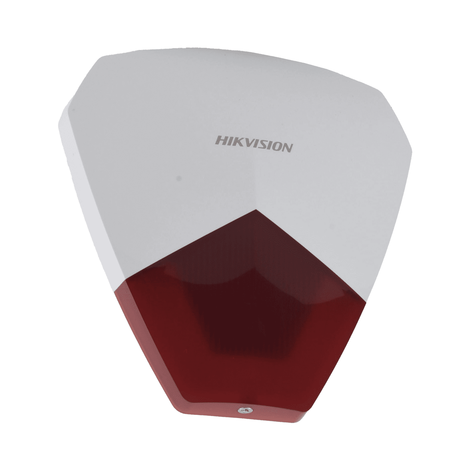 Sirena Estrobo Cableada Hikvision / Ideal para cualquier Panel de Alarma / Roja / 105 dB / Protección IP54 DS-PS1-R - HIKVISION